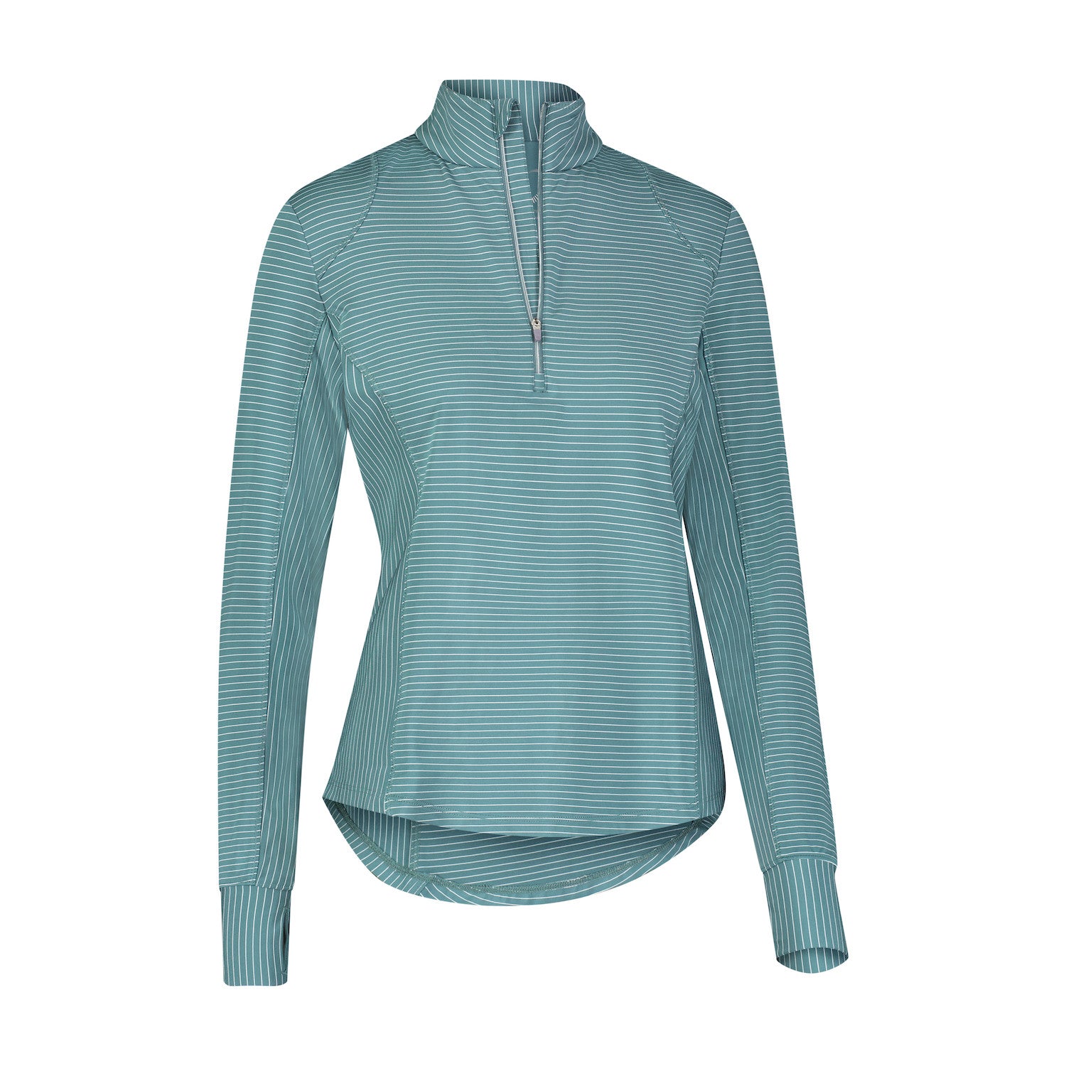 Renae Zip Mock - BLUE SMOKE