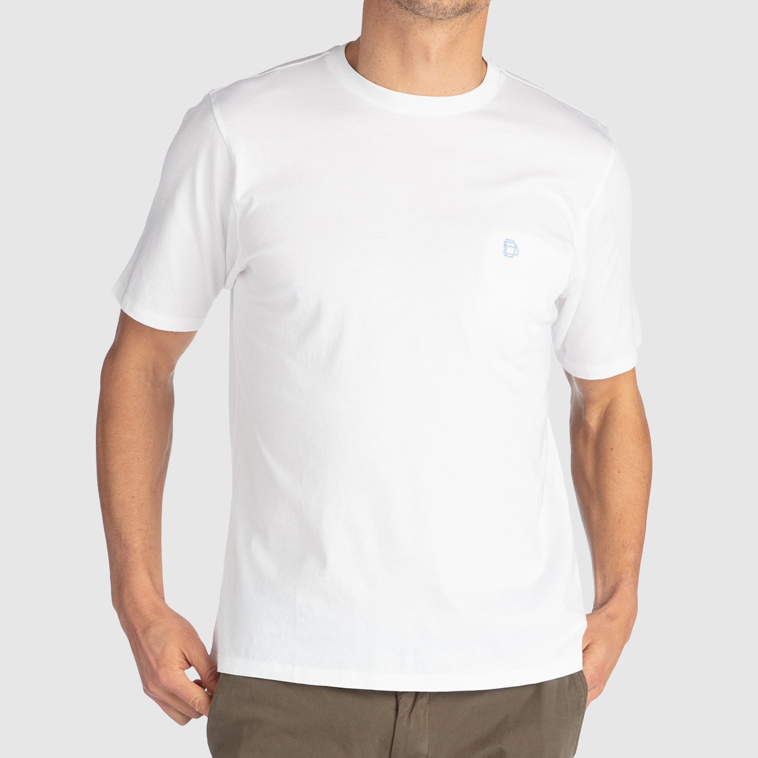 Dewey Pocket Tee - WHITE NP