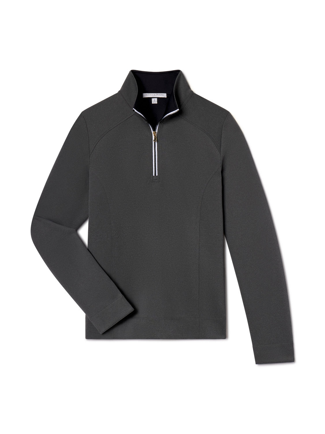 Wells Quarter Zip - DARK SHADOW GREY HEATHER