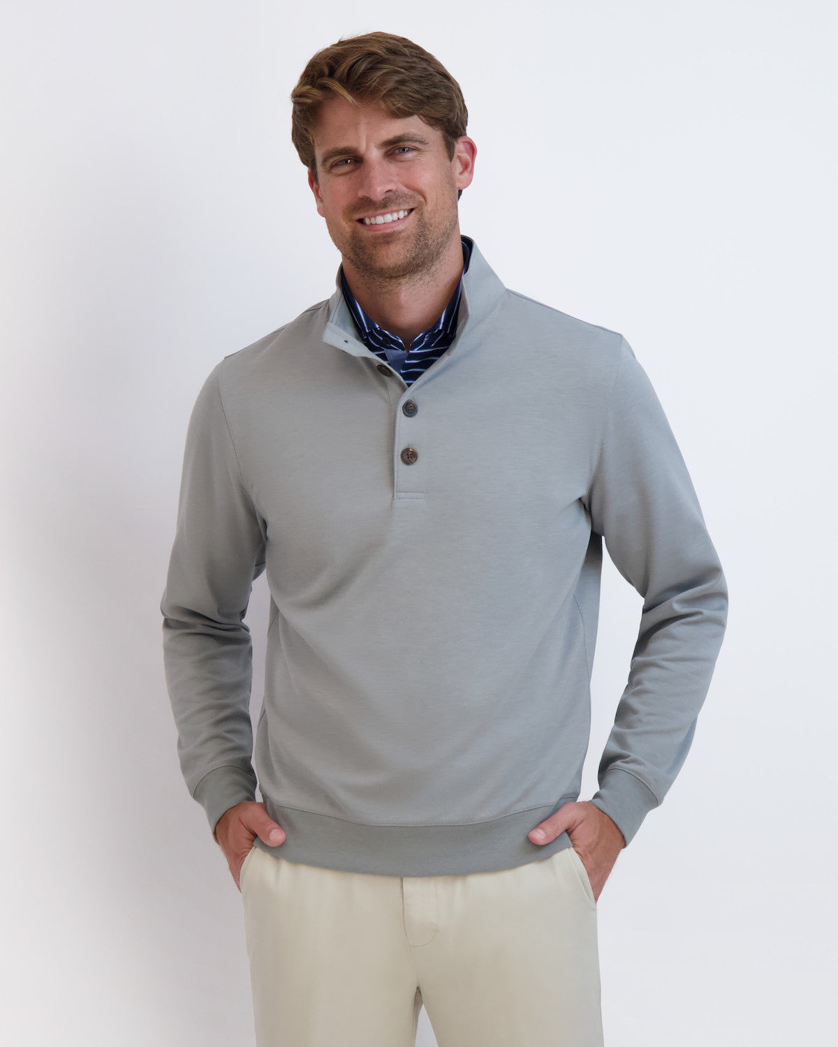 Dale Pullover - SHADOW GREY HEATHER
