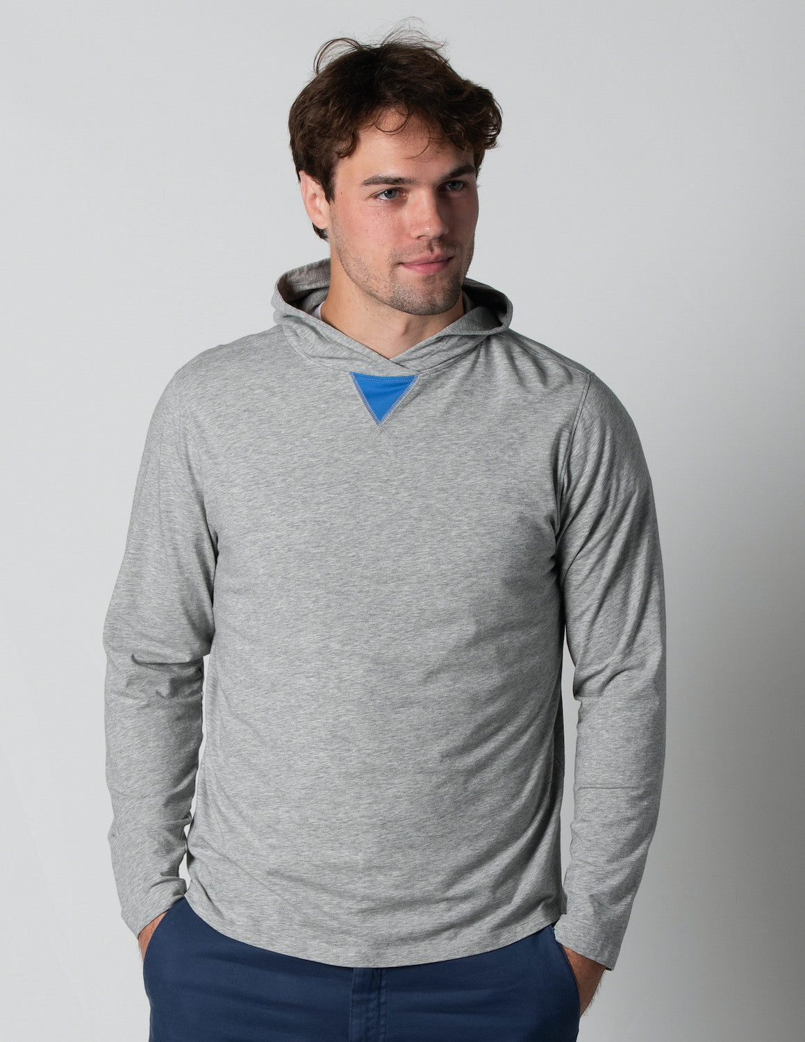 Willie Hoodie - GREY HEATHER/COLTRANE