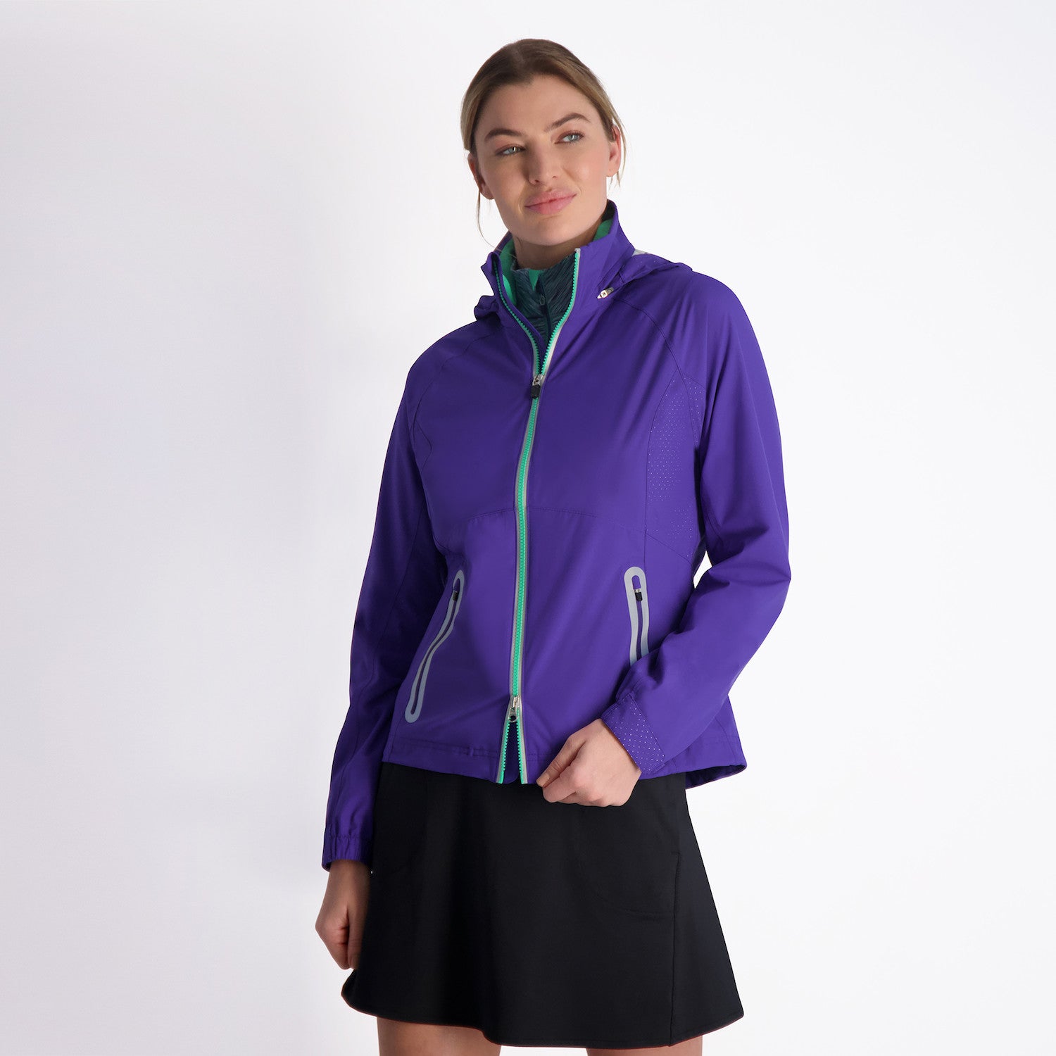 Hooded Olivia Jacket - MIDNIGHT