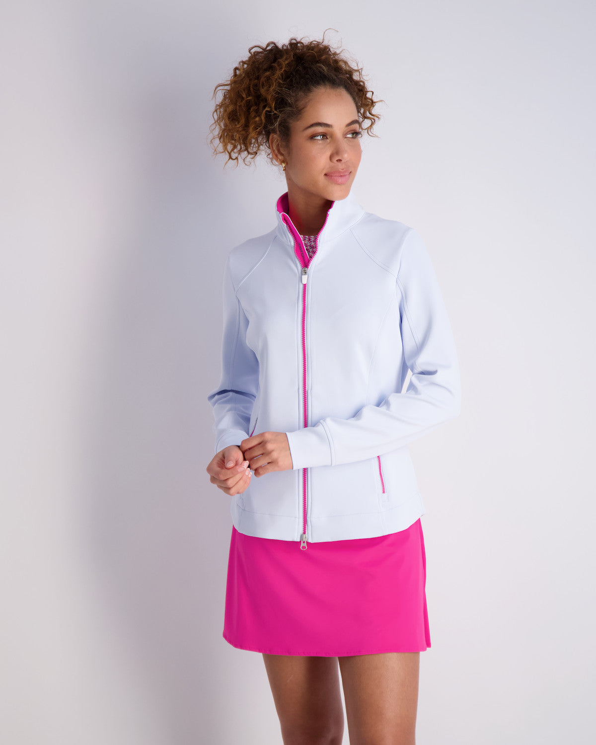Mikaela Full Zip - CLOUD/KNOCKOUT