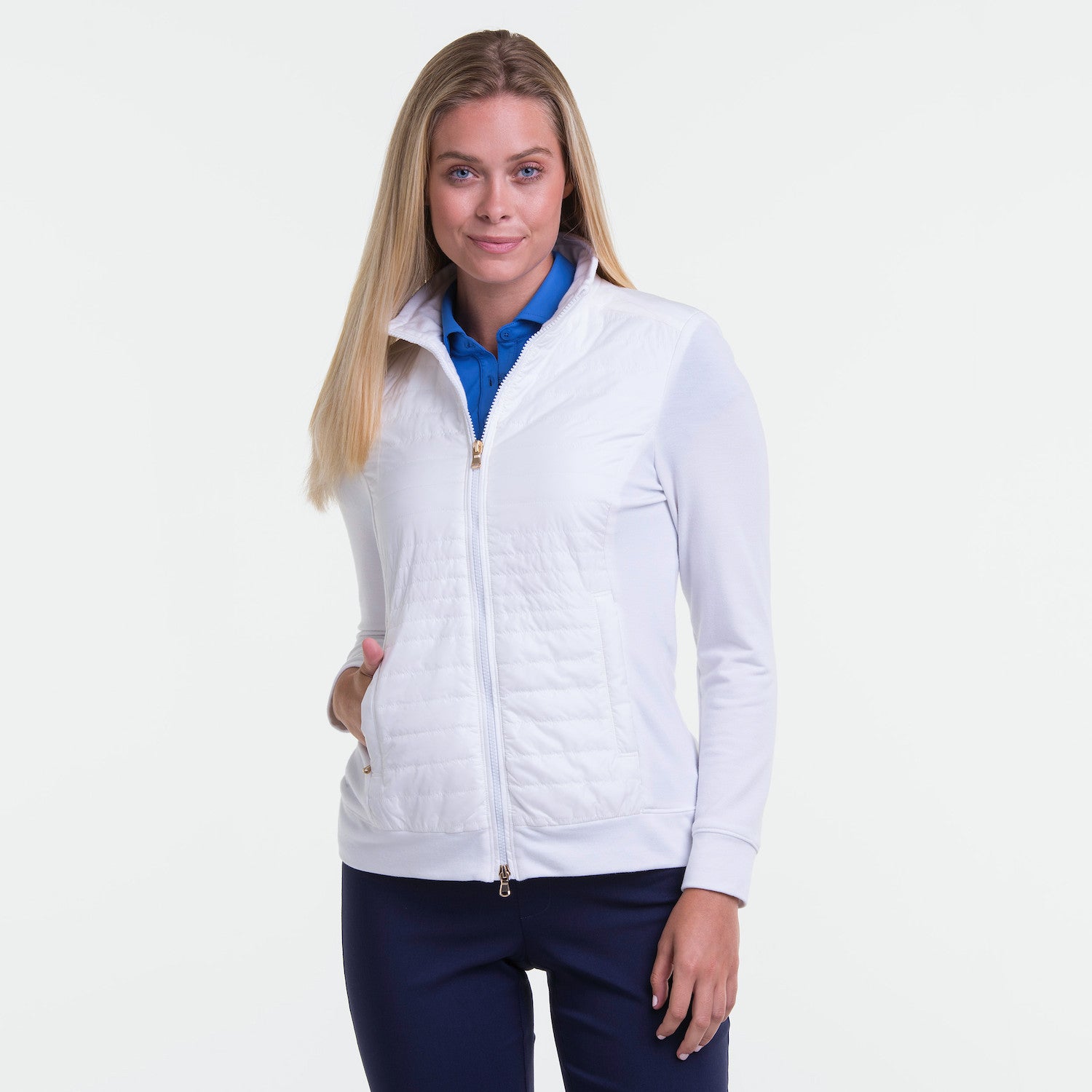 Augusta Full Zip - WHITE/WHITE