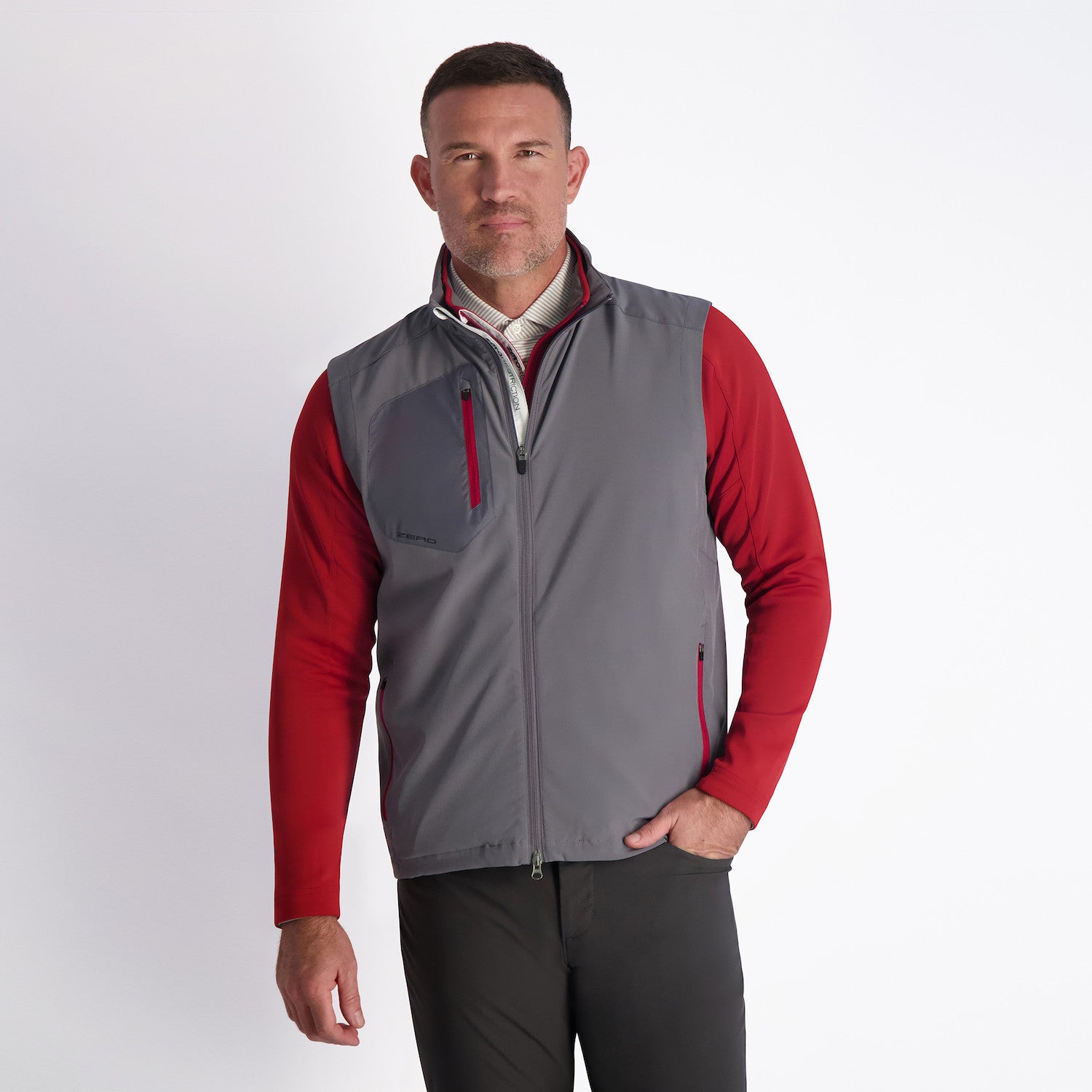 Z700 Full Zip Vest - SHADOW/PORTO