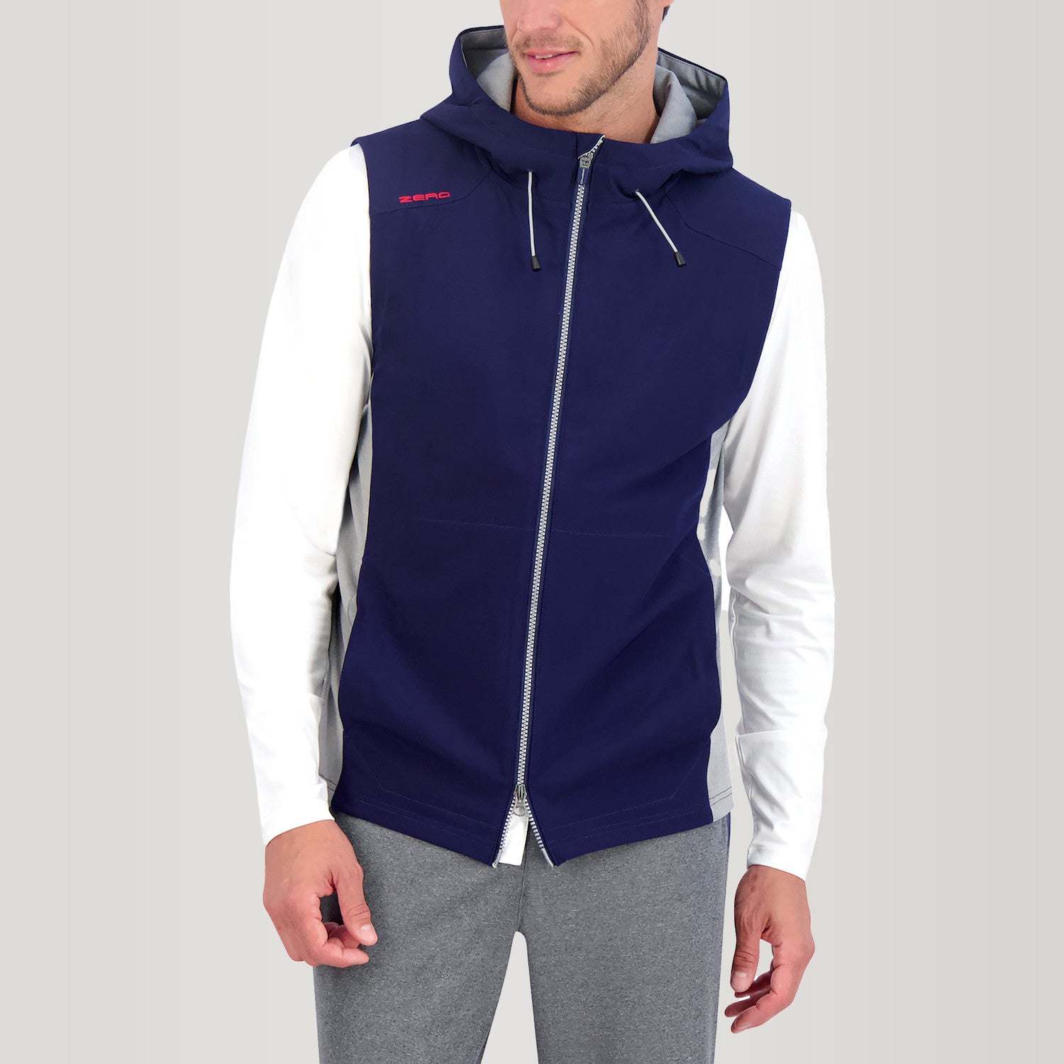 The Champ Hoodie Vest - NAVY