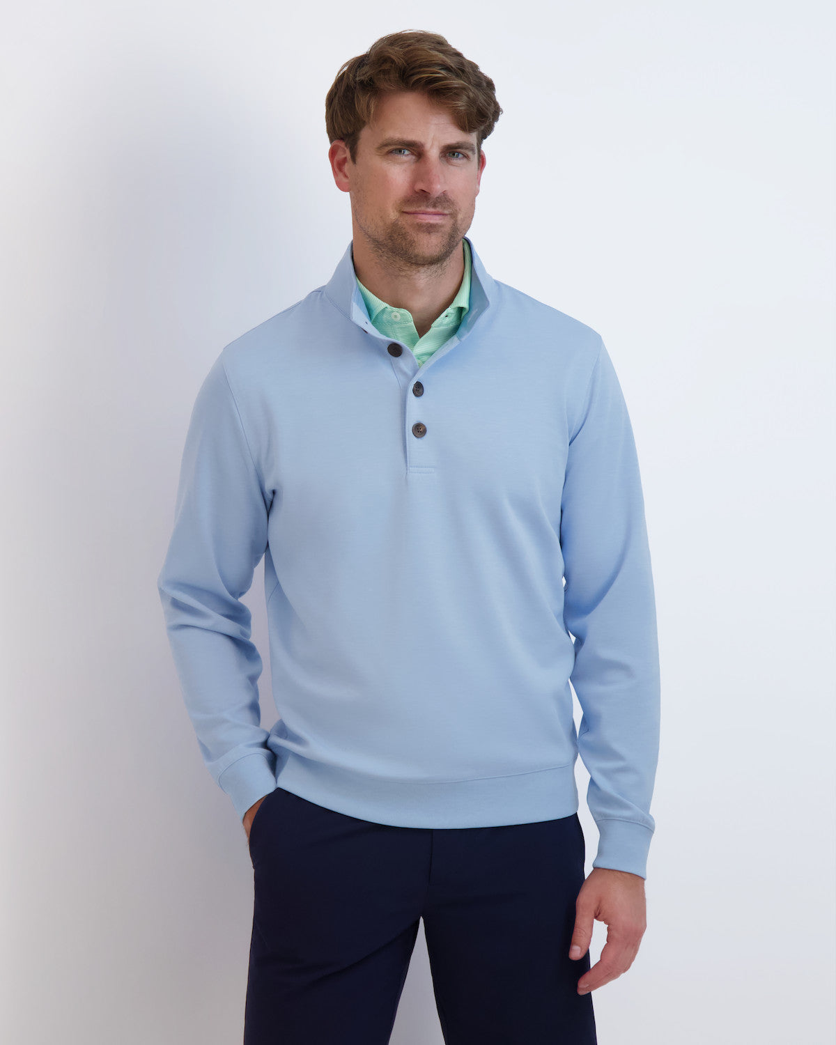 Dale Pullover - BLUFF HEATHER