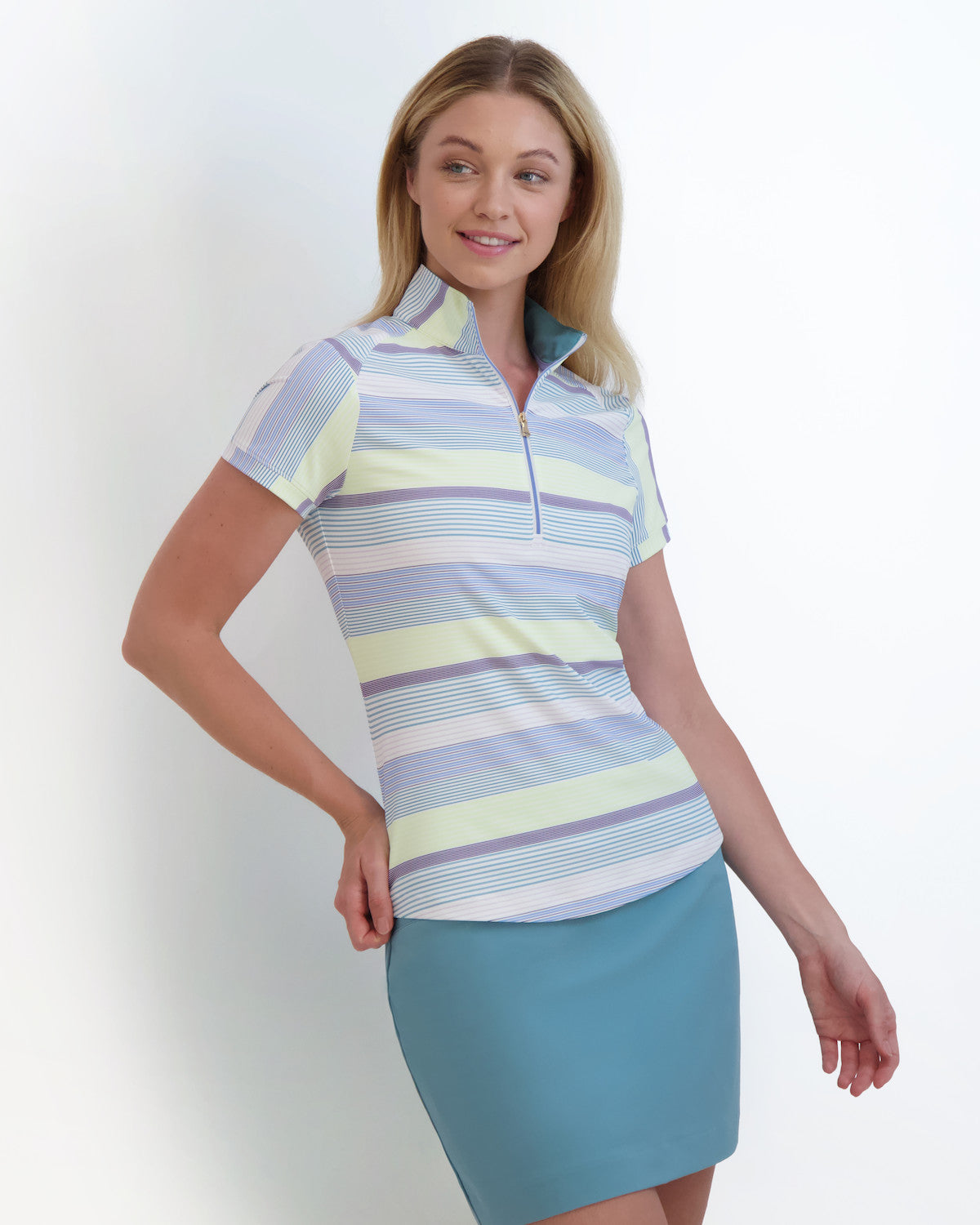 Suki Zip Mock - TWIST