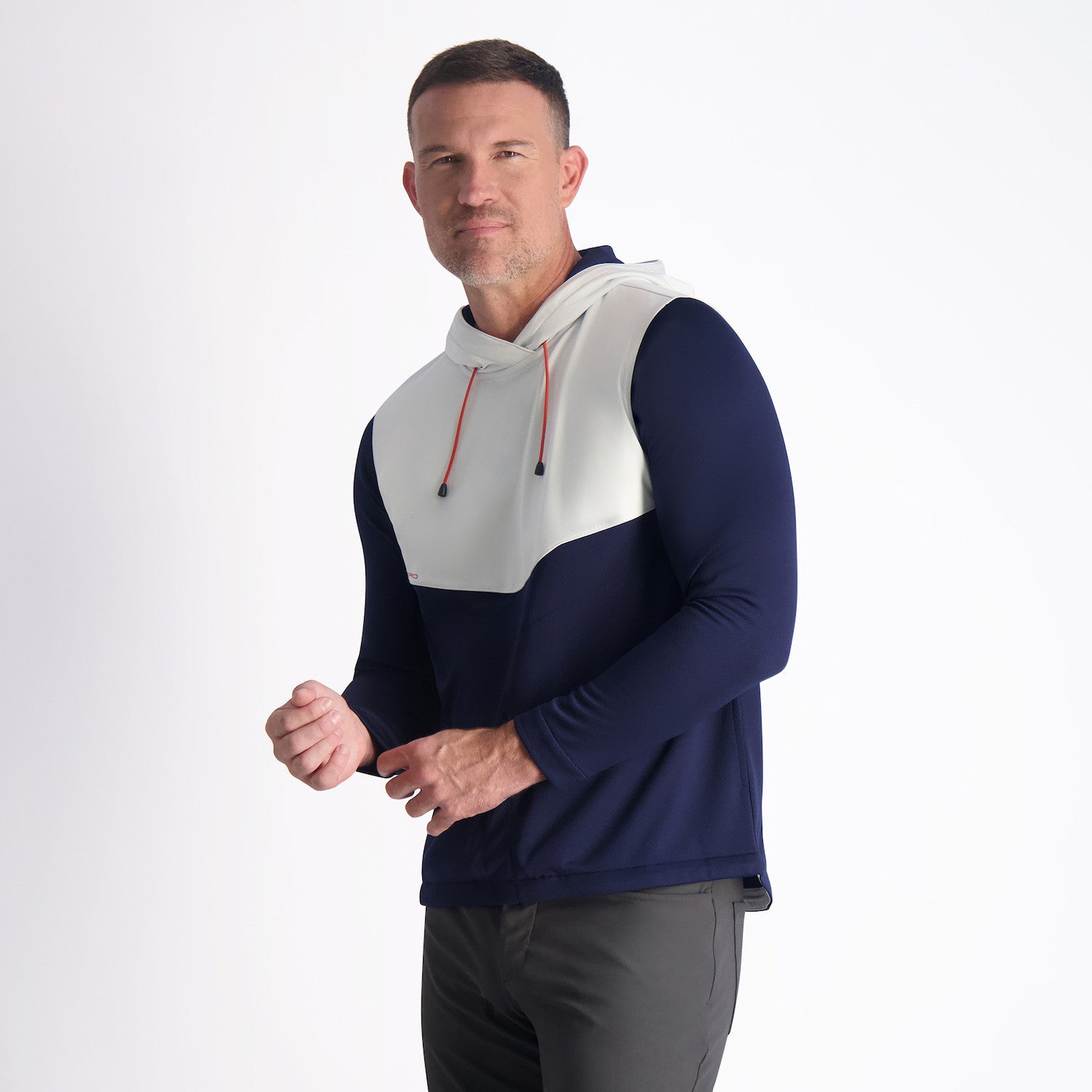 Tyson Hoodie - NAVY/WHITE