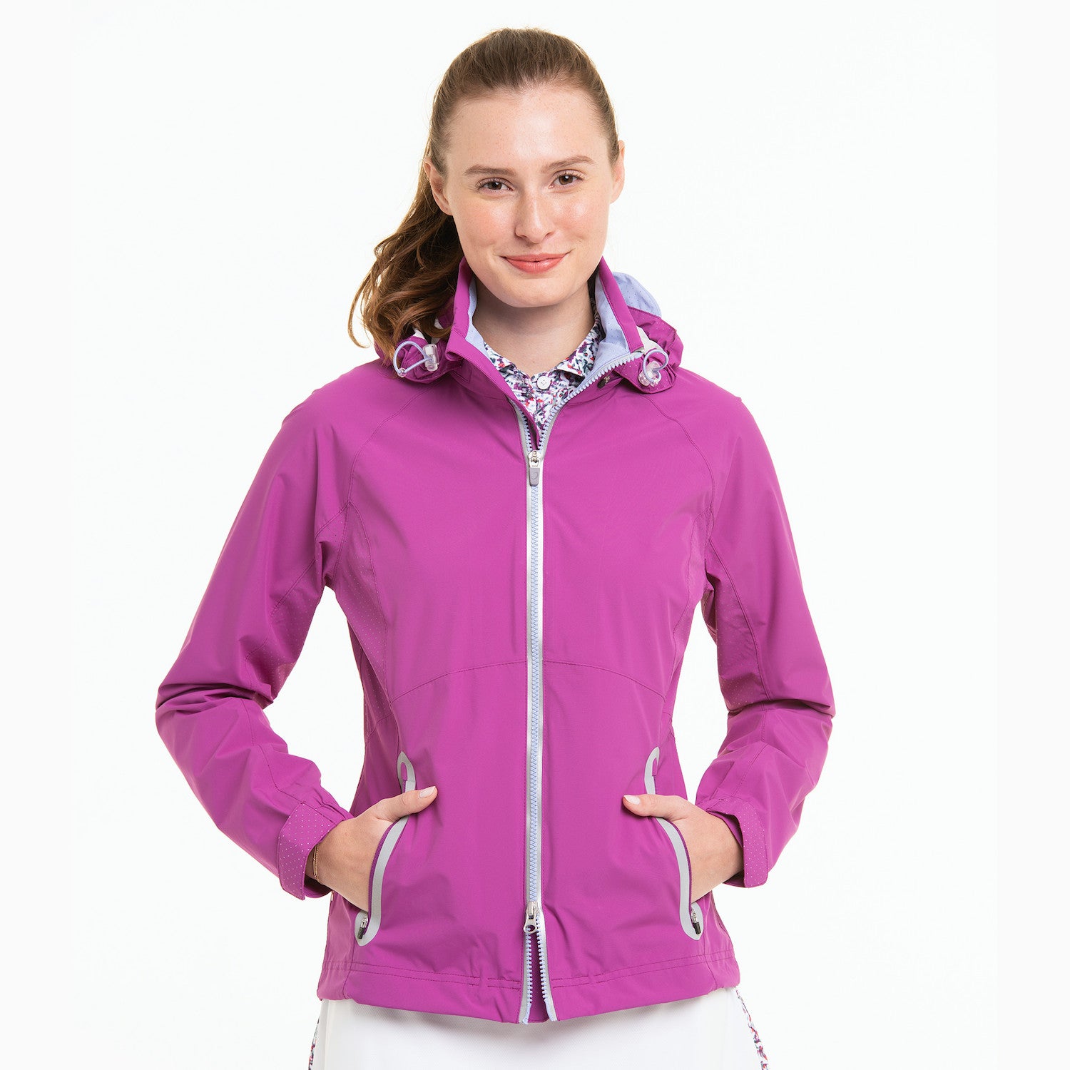 Hooded Olivia Jacket - BEJEWELED