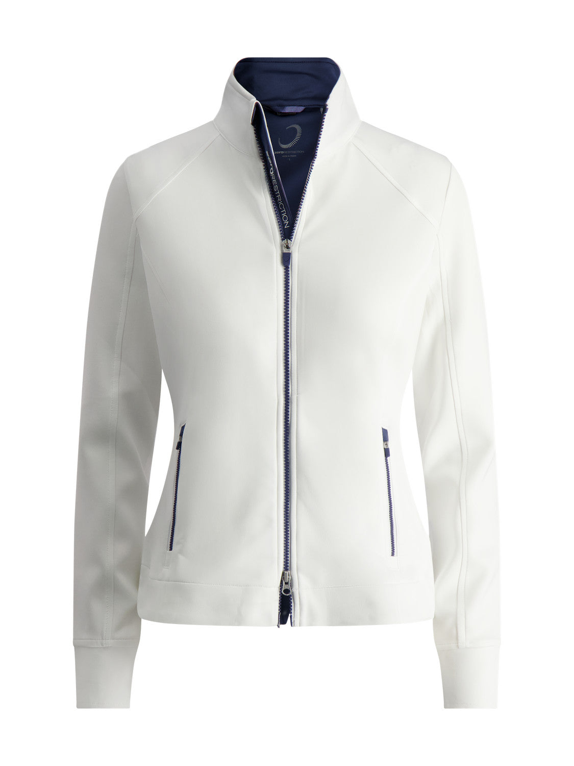 Mikaela Full Zip - WHITE/STORM