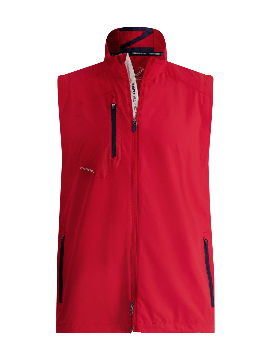 Z700 Full Zip Vest - TRUE RED