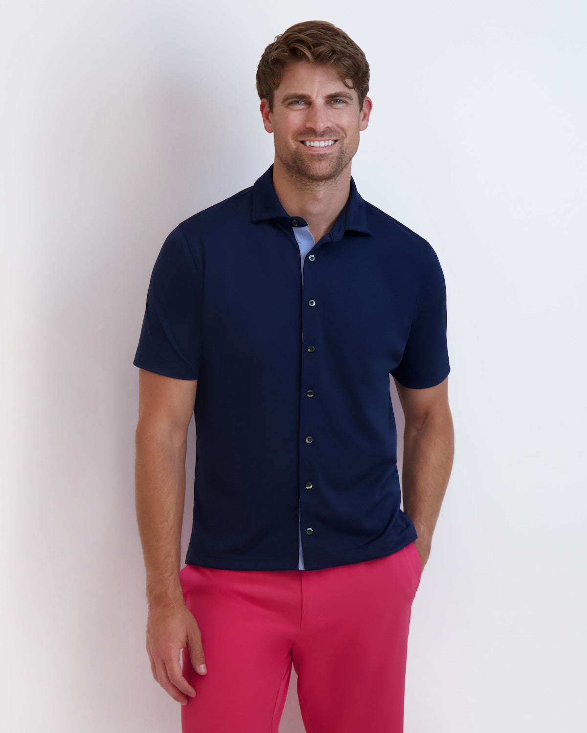 Pembroke Sun Shirt - MARINE