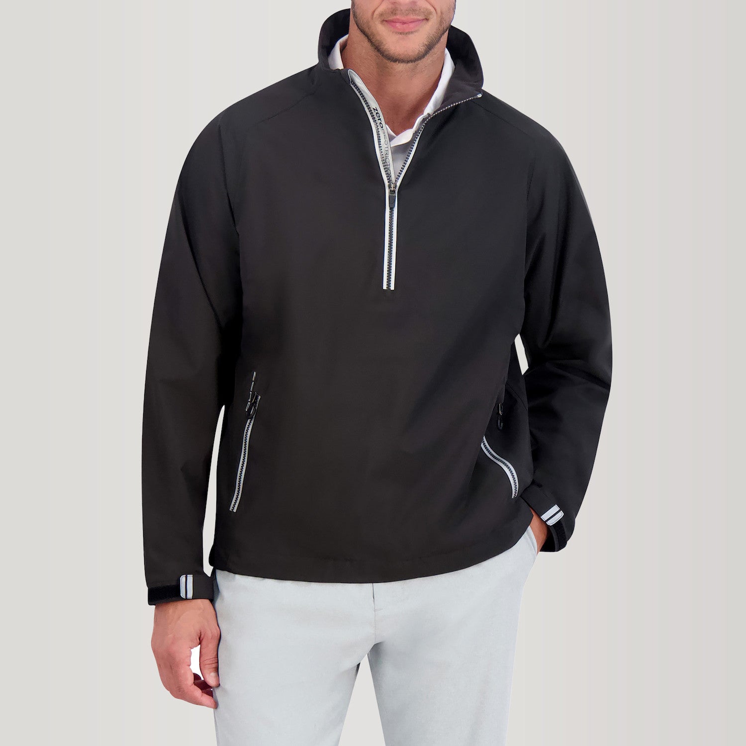 Power Torque Quarter Zip - BLACK/BLACK