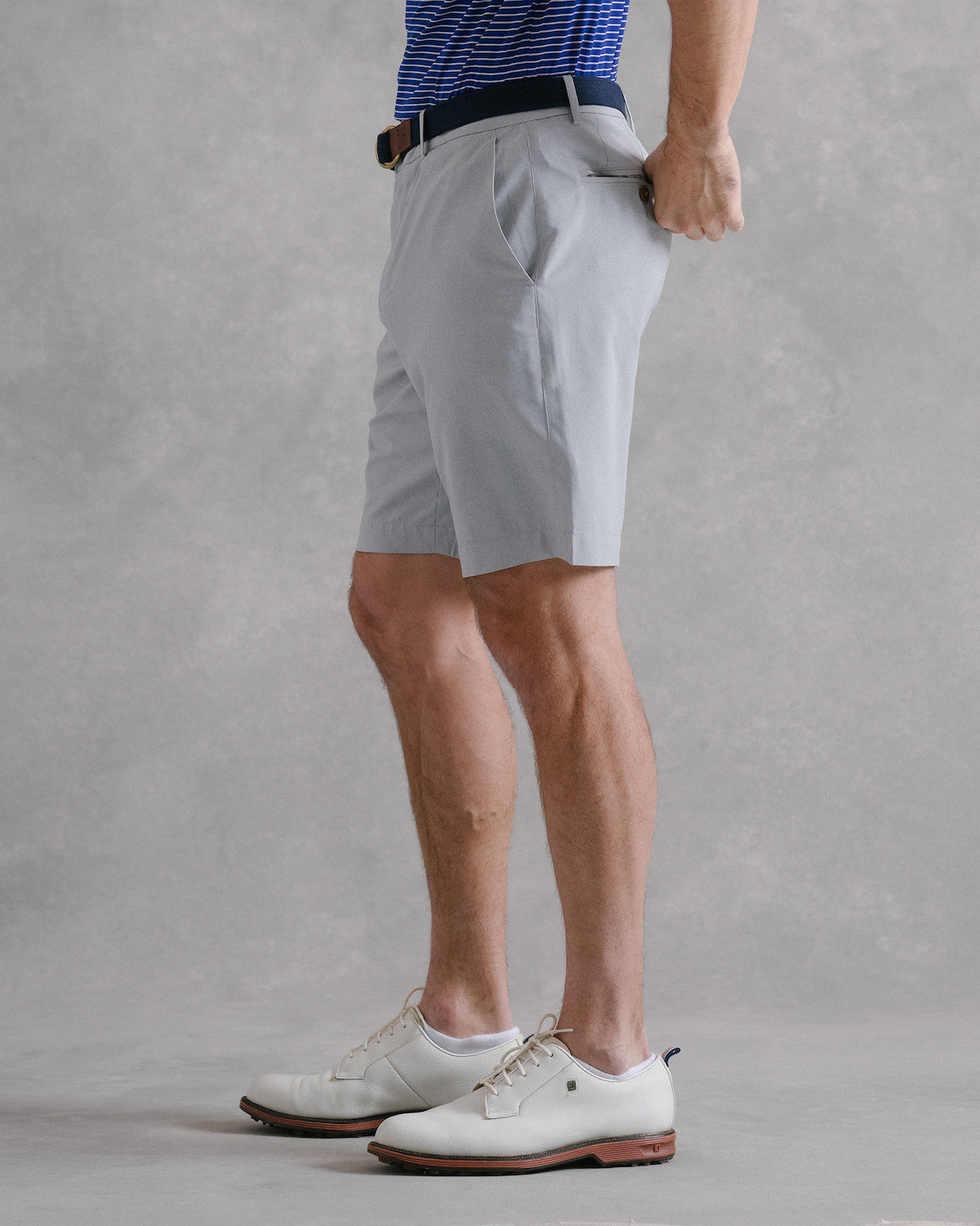 ZAC SHORT - GREY HEATHER