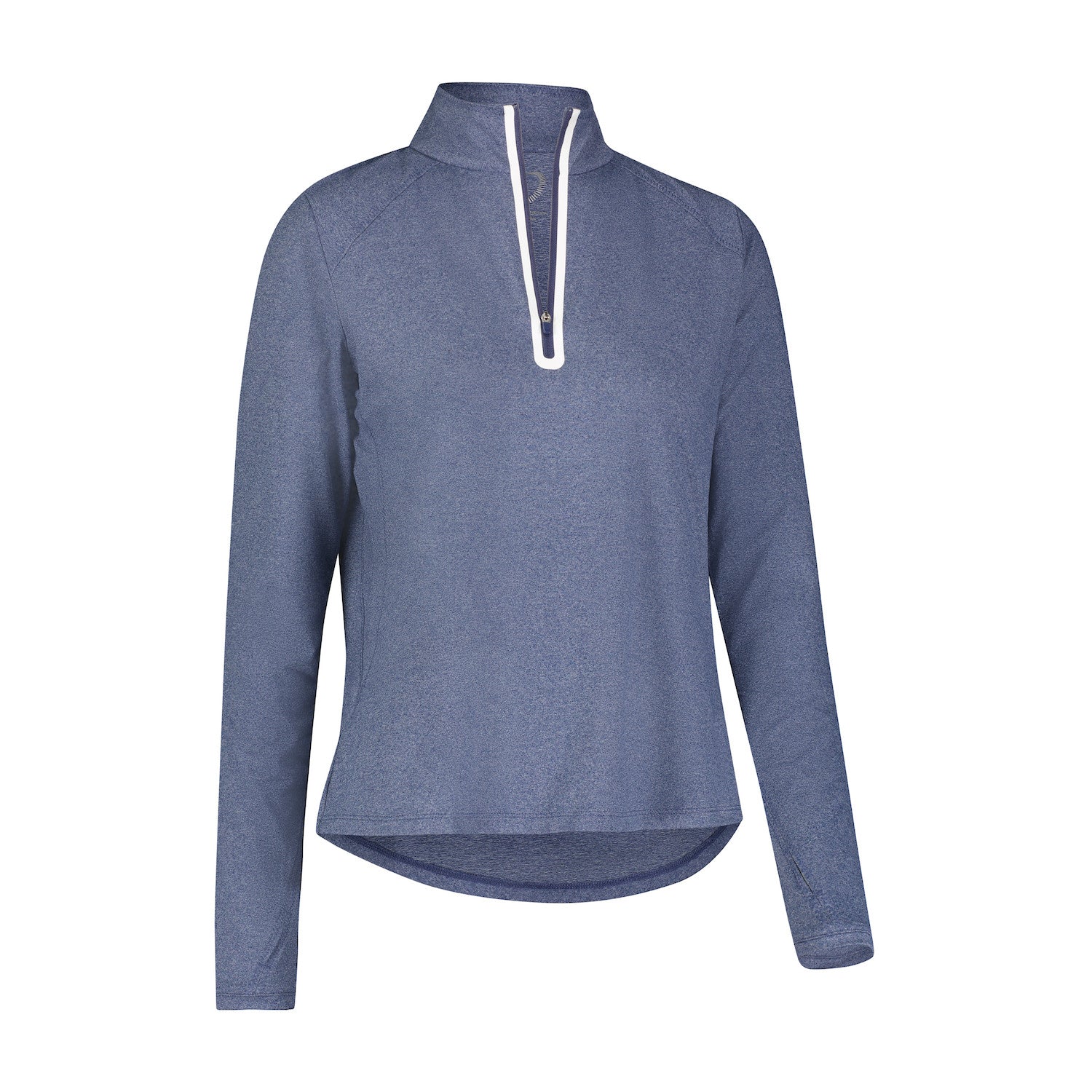 LEA ZIP MOCK - STORM