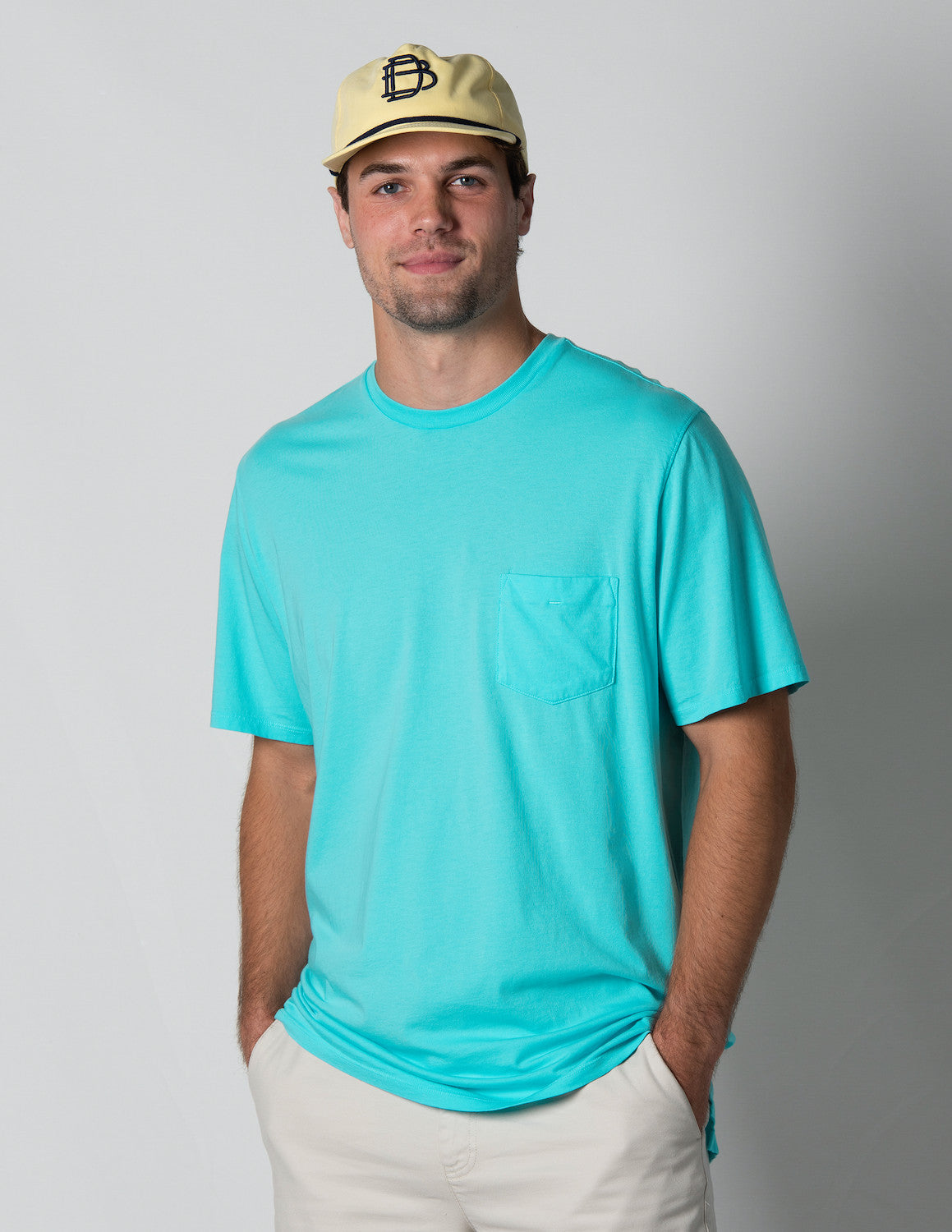 Dewey Pocket Tee - BISCAYNE
