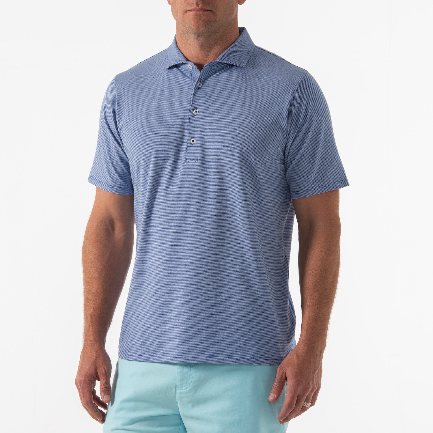 Brandtley Polo - COLTRANE HEATHER