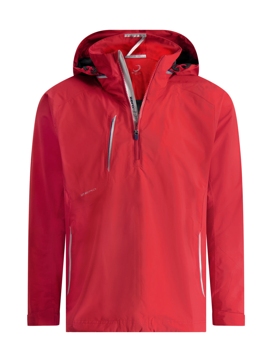 COVERT 1/4 ZIP - BARN RED