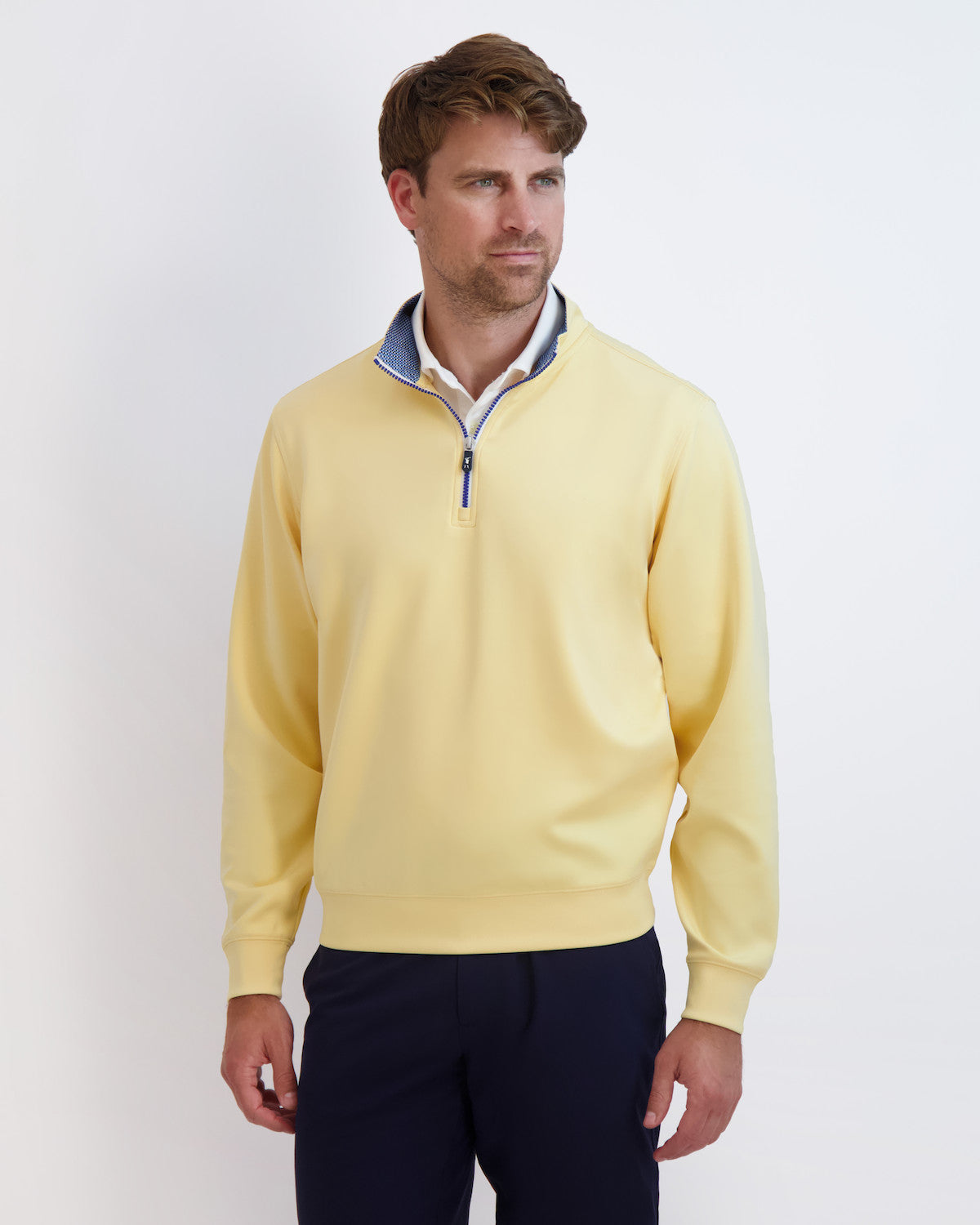 Caves Long Sleeve 1/4 Zip Pullover - SEA HAY