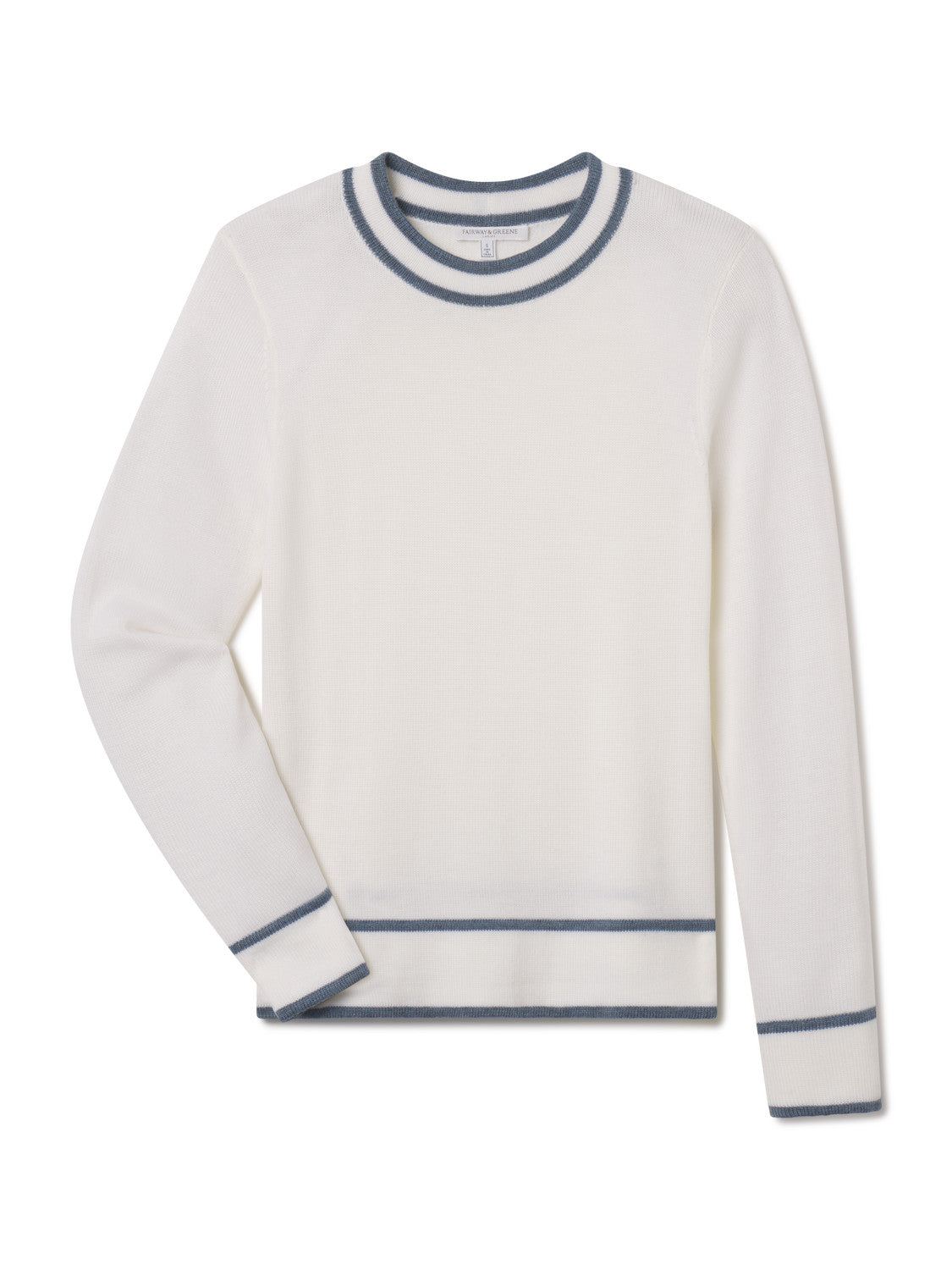 CODI CREW SWEATER - PEARL/LOCH