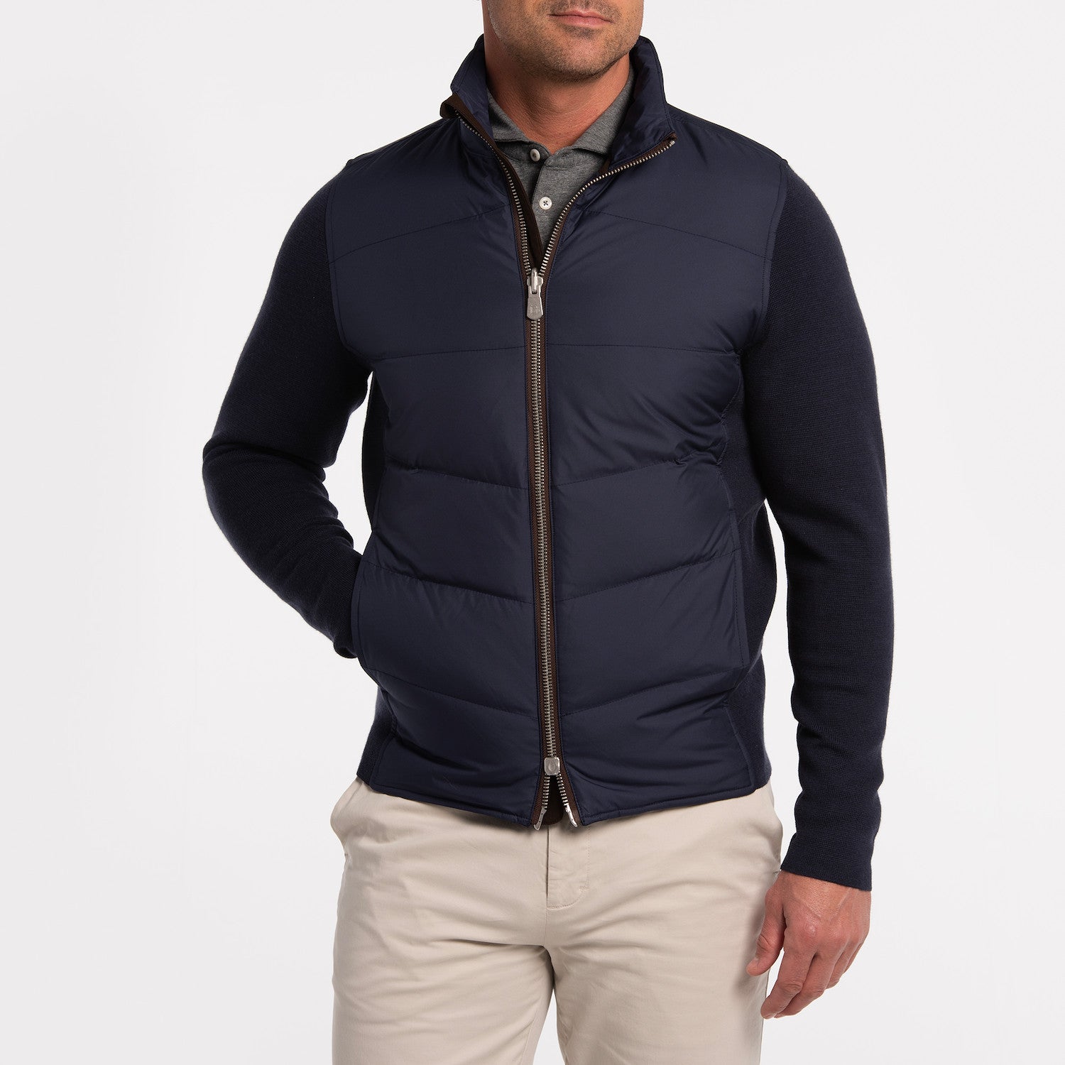 Wiley Down Sweater - NAUTI