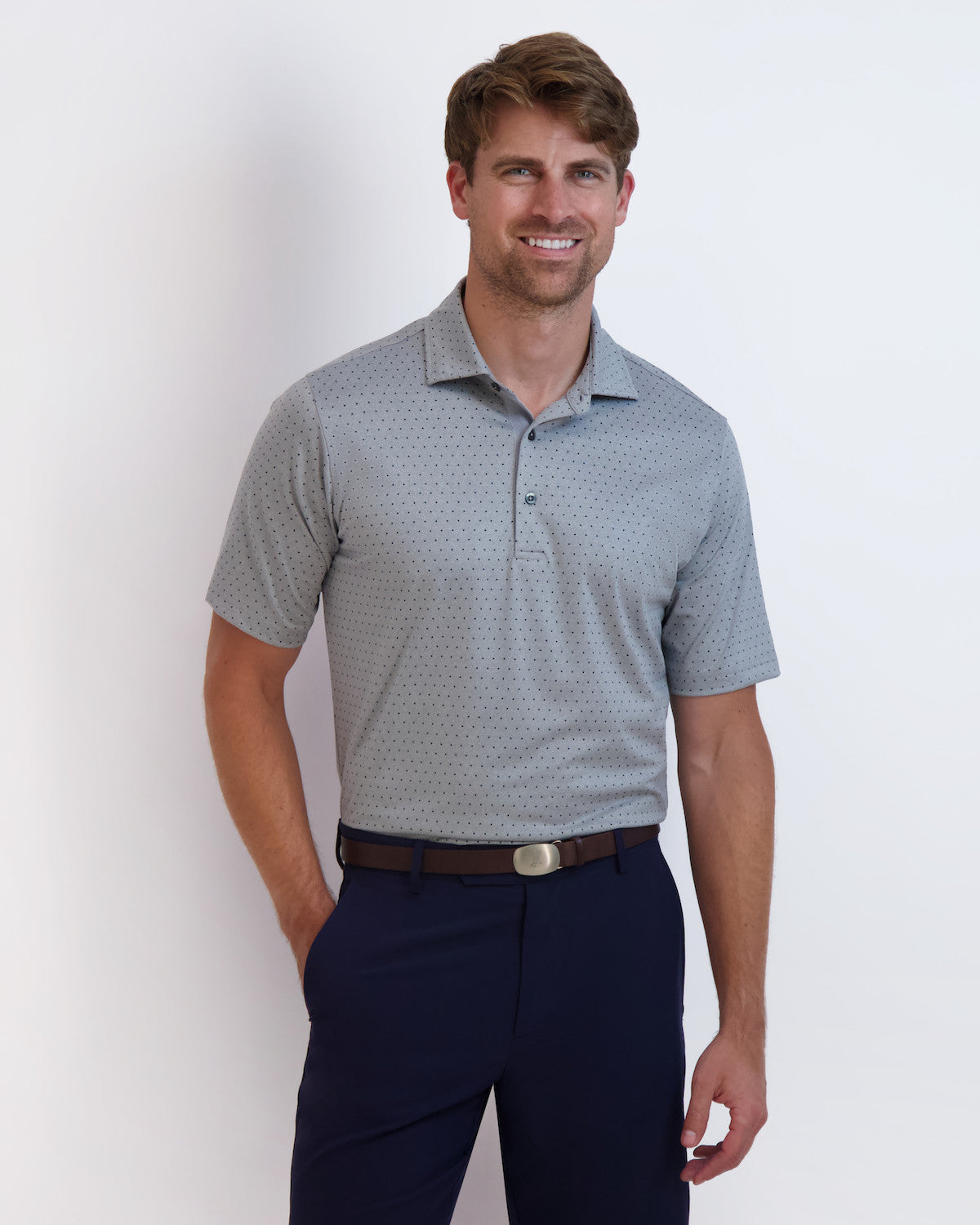 TERRA-PIN PRINT - GREY HEATHER
