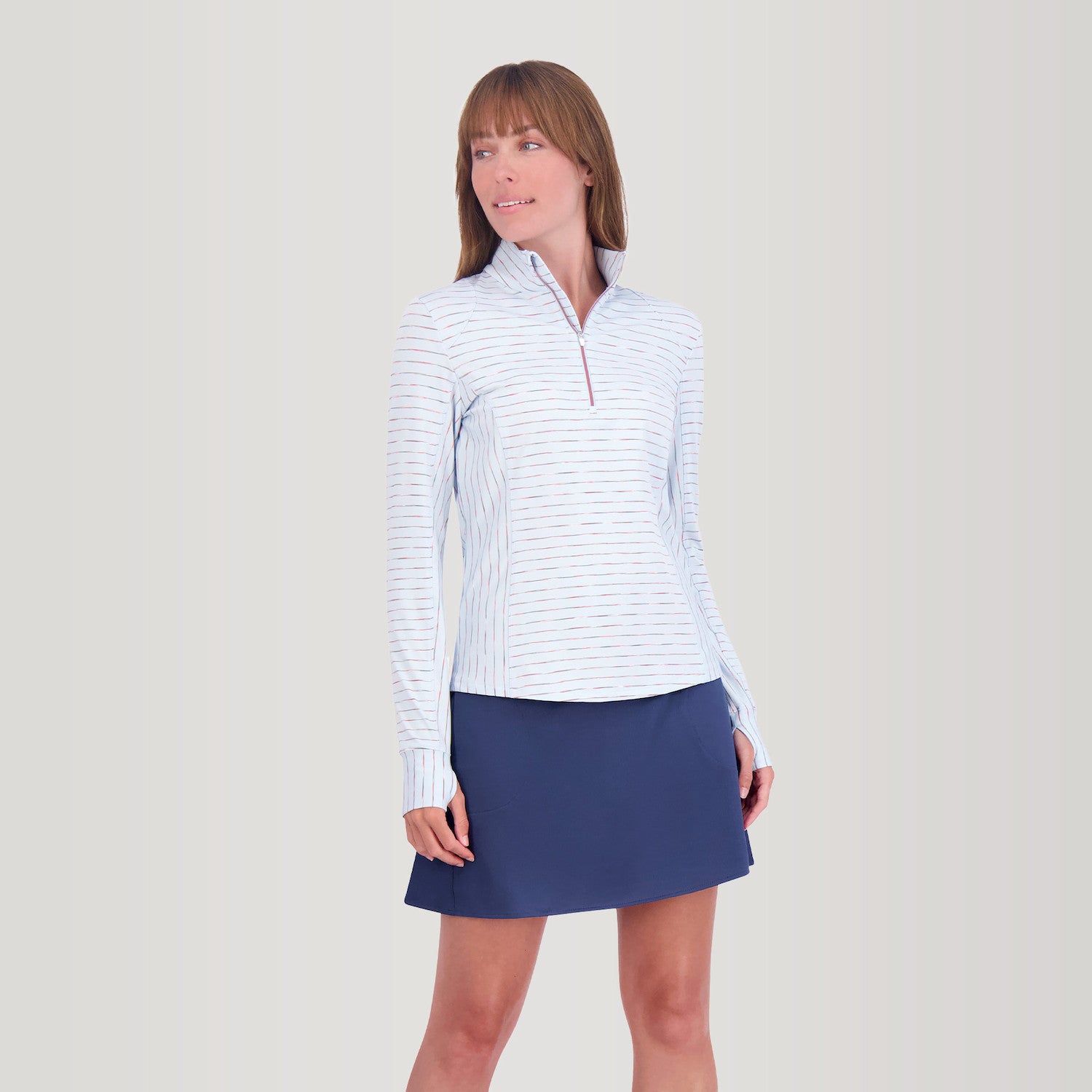 Renae Zip Mock - CLOUD/CHILI