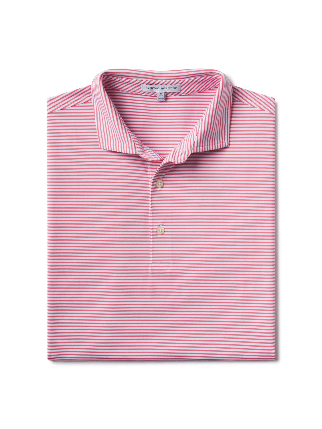 PARK STRIPE - WHITE/REDWOOD