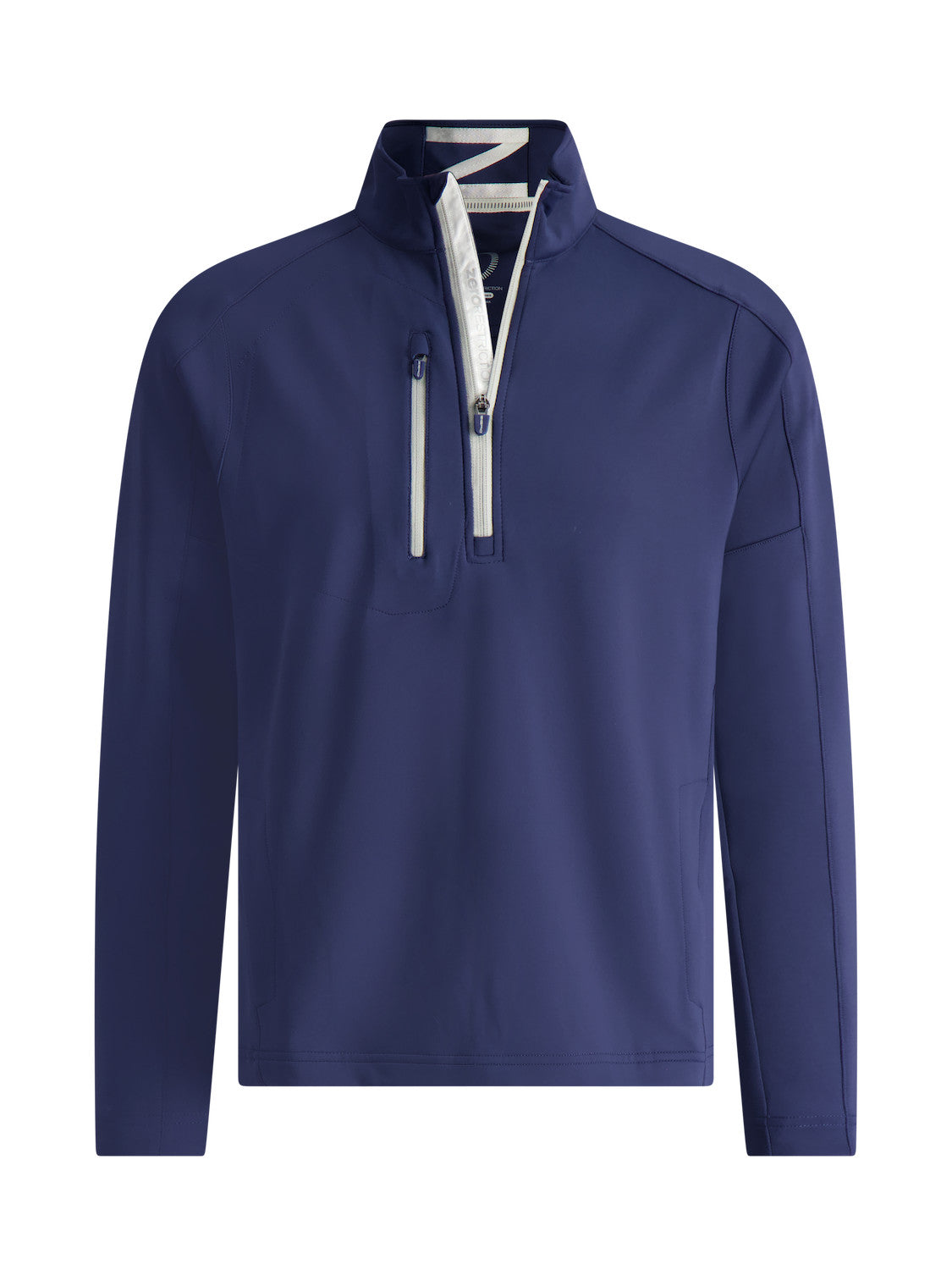 Z500 Quarter Zip - NAVY/METALLIC SILVER