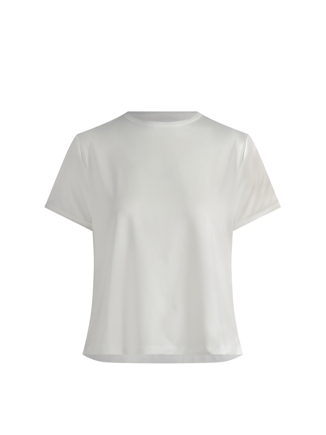 MILLY SHORT SLV TEE - WHITE