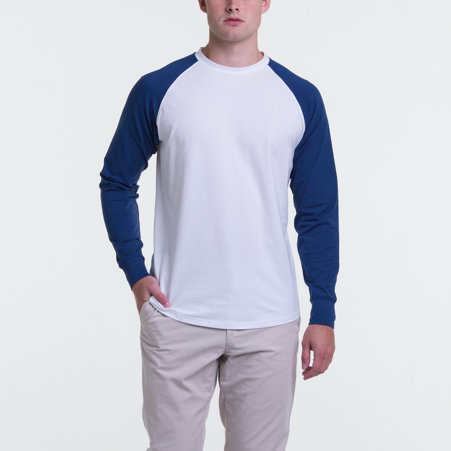 SAY HEY WILLIE TEE - REGAL/WHITE