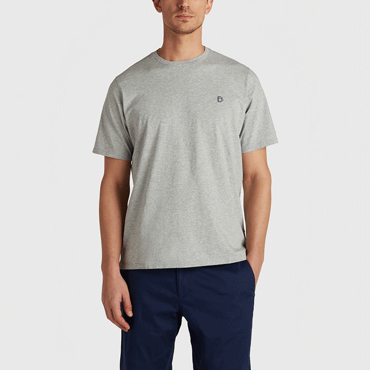 Dewey Pocket Tee - GREY HEATHER