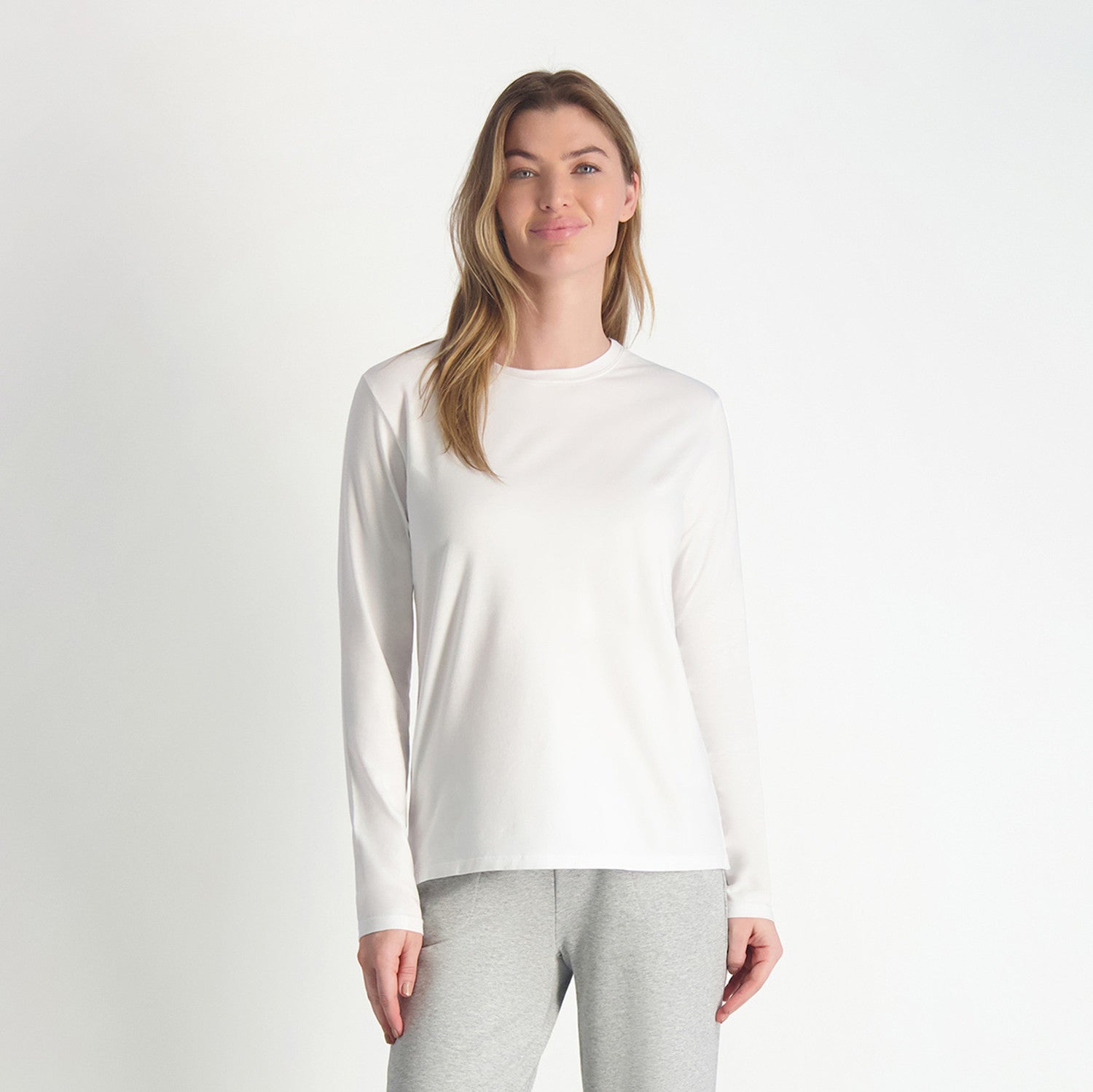 SandraL Slv t-shirt - WHITE