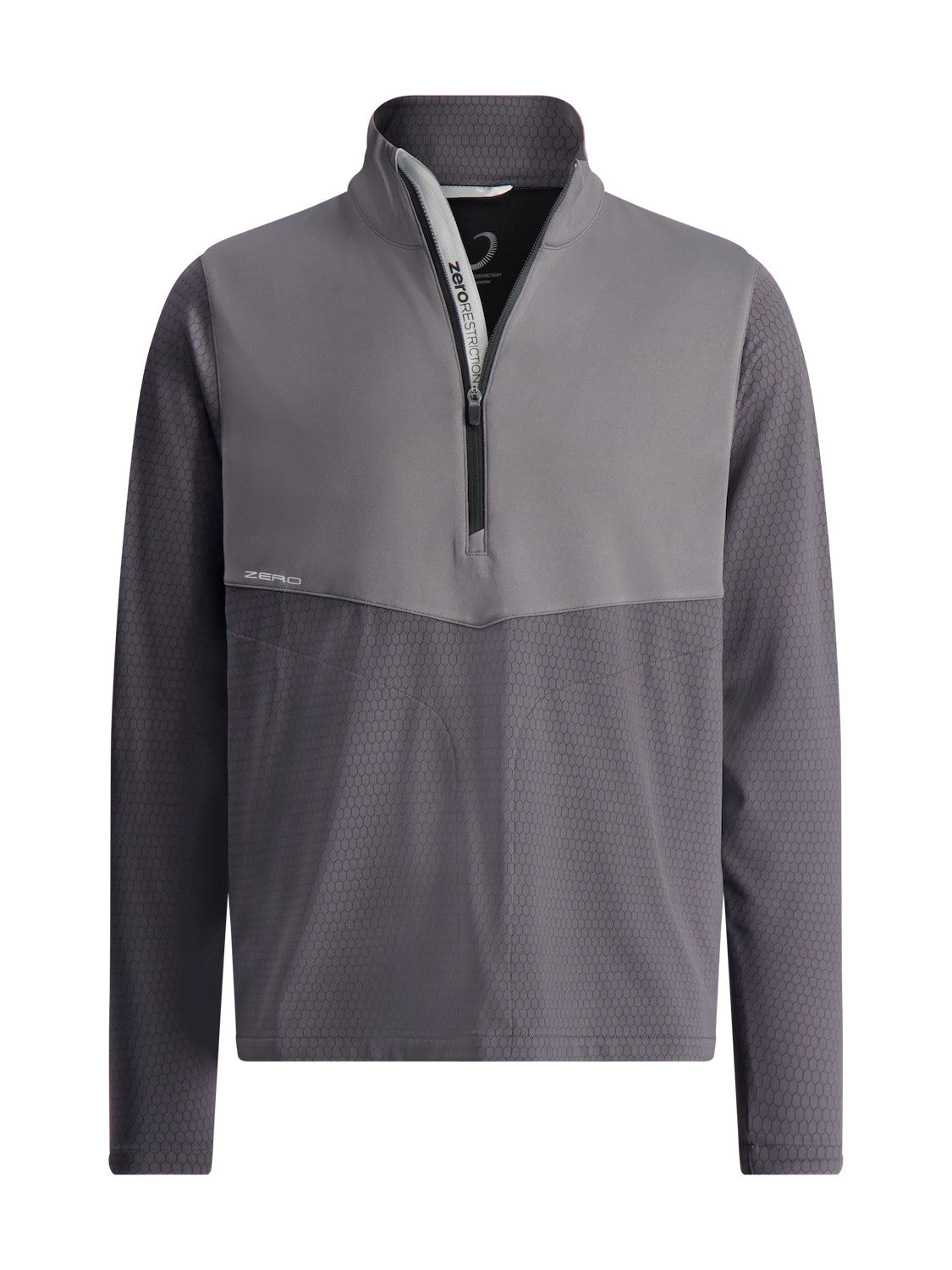 HEX 1/4 ZIP - CHARCOAL