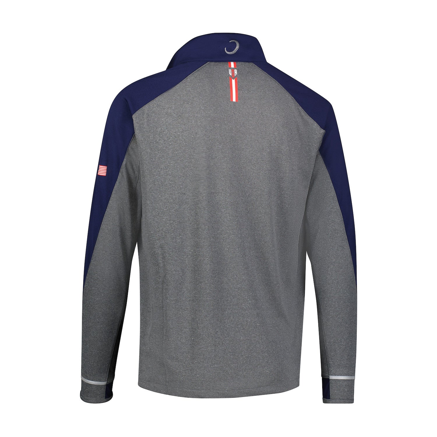 Z425 L/S 1/4 ZIP PULLOVER - CHARCOAL/NAVY