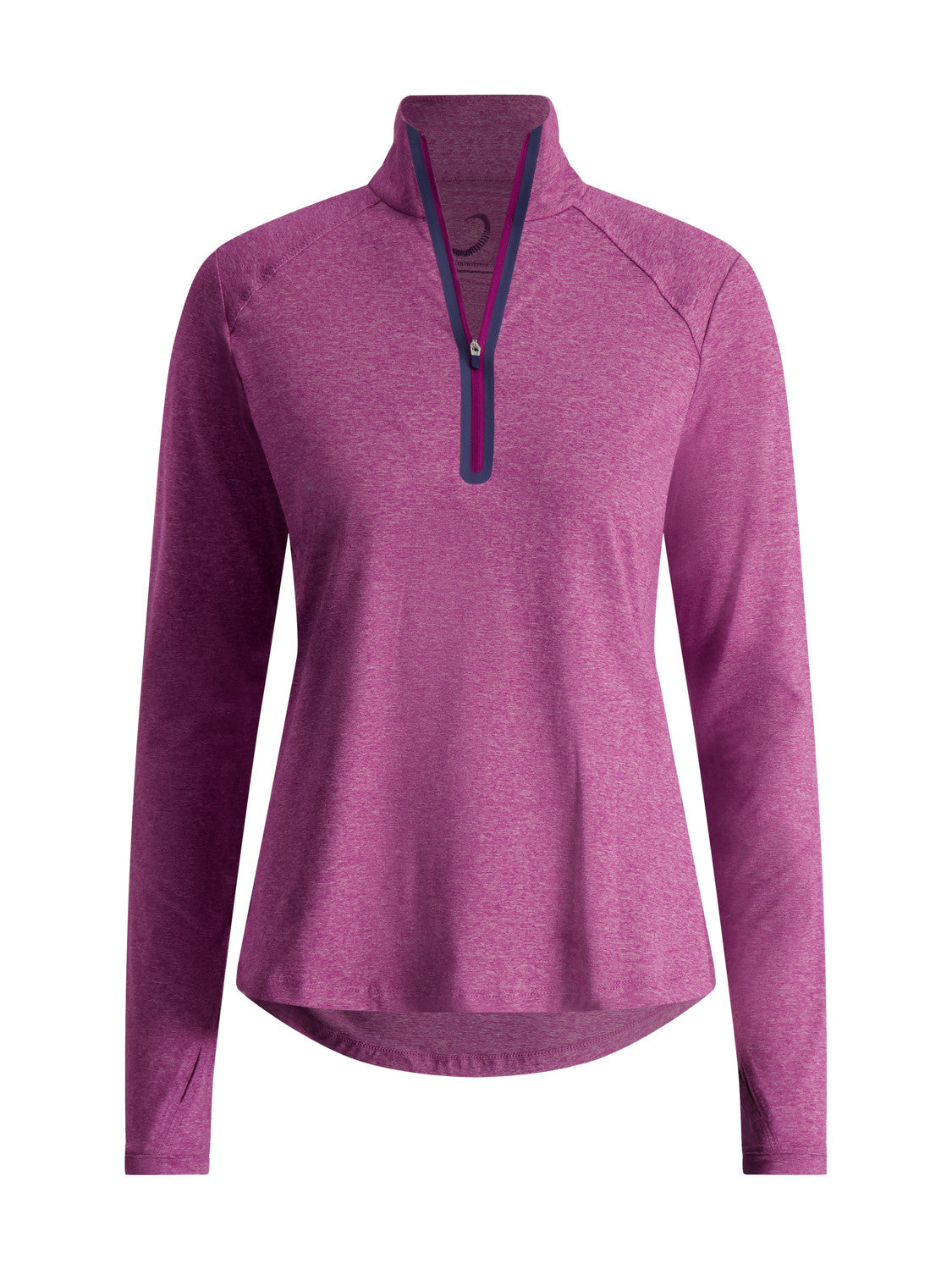 LEA ZIP MOCK - IMPERIAL