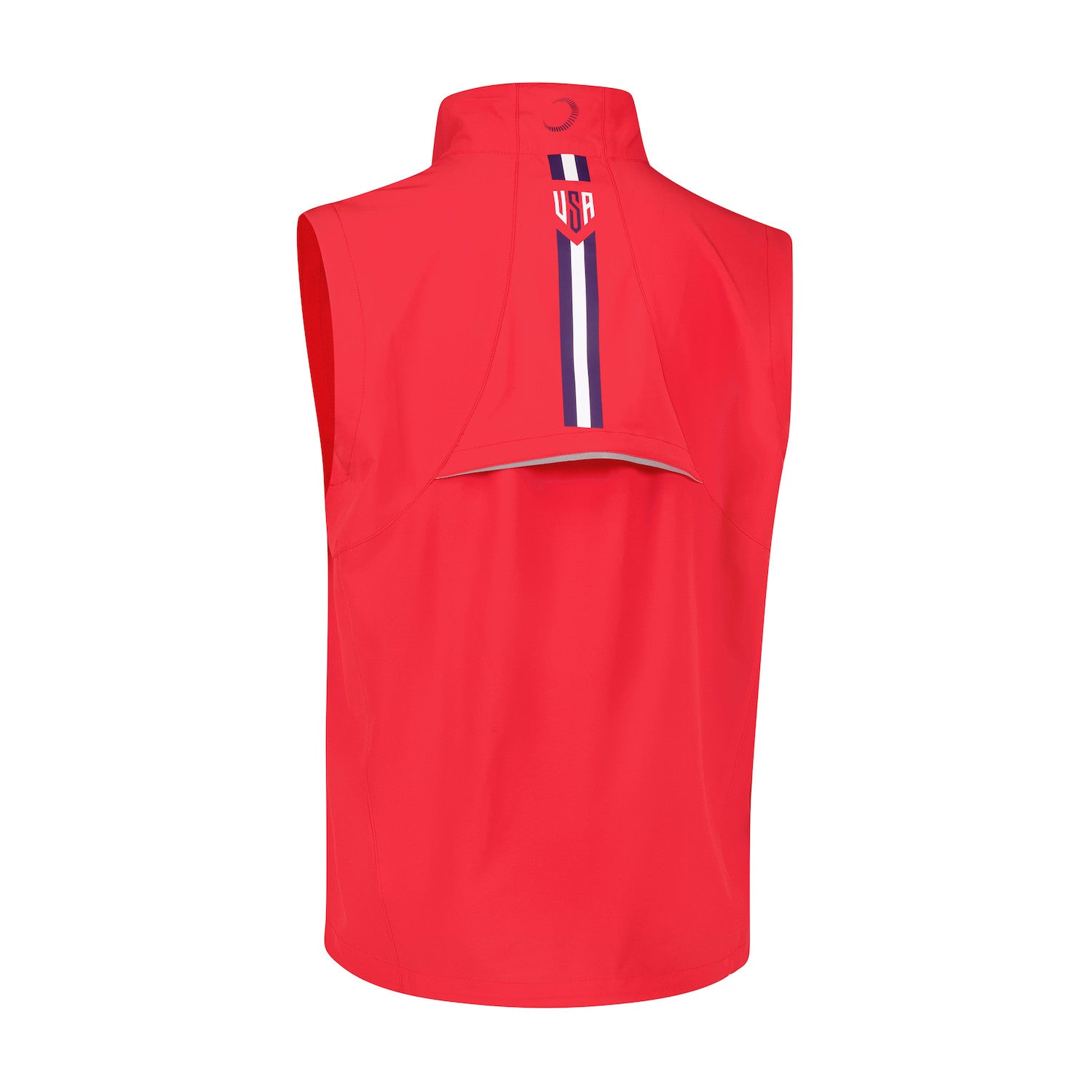 Z700 FULL ZIP VEST - TRUE RED