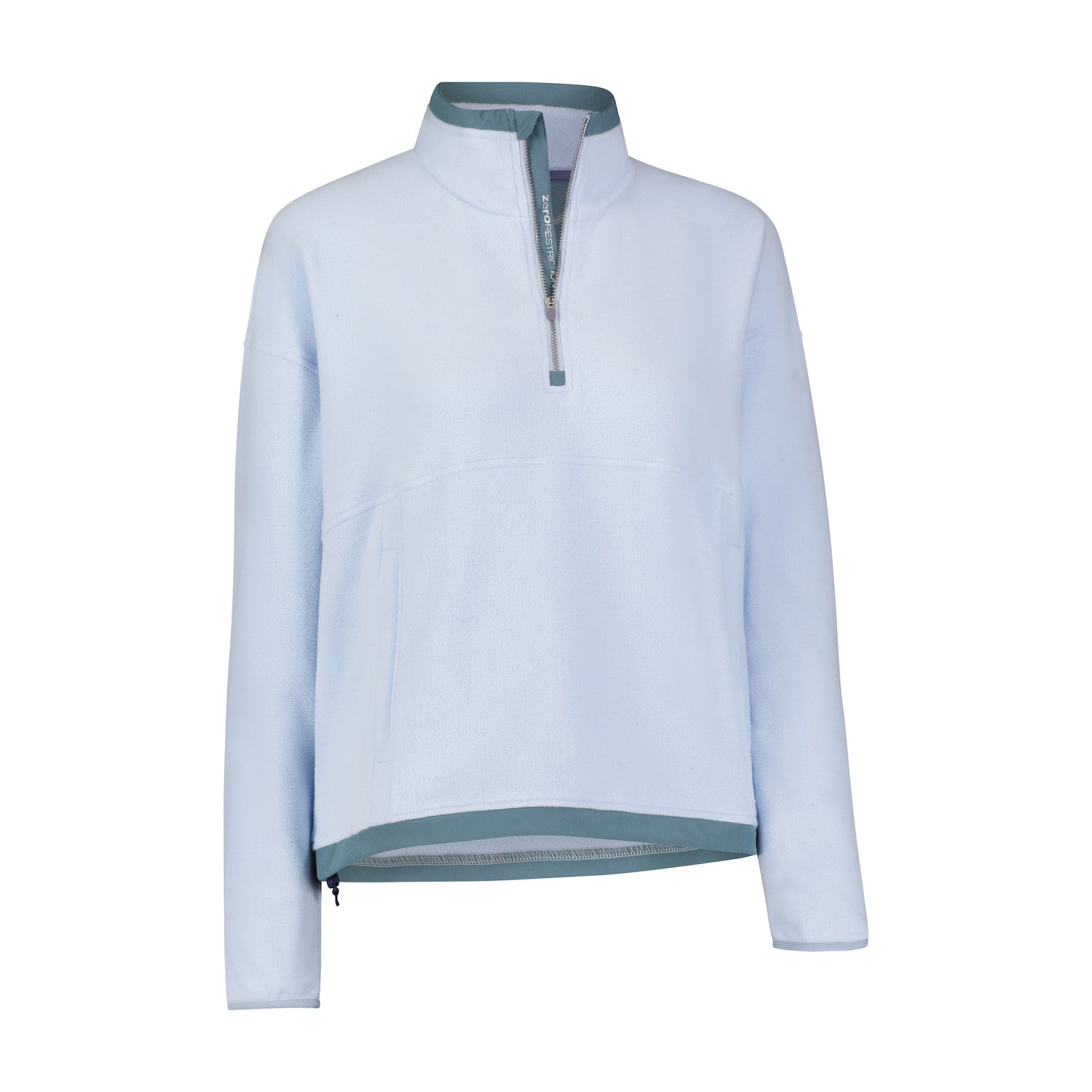 BLAYKE FLEECE PULLOVER - CLOUD/BLUE SMOKE