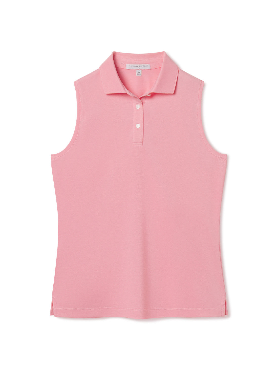 DIANA SLEEVELESS PIQUE POLO - CAPRI