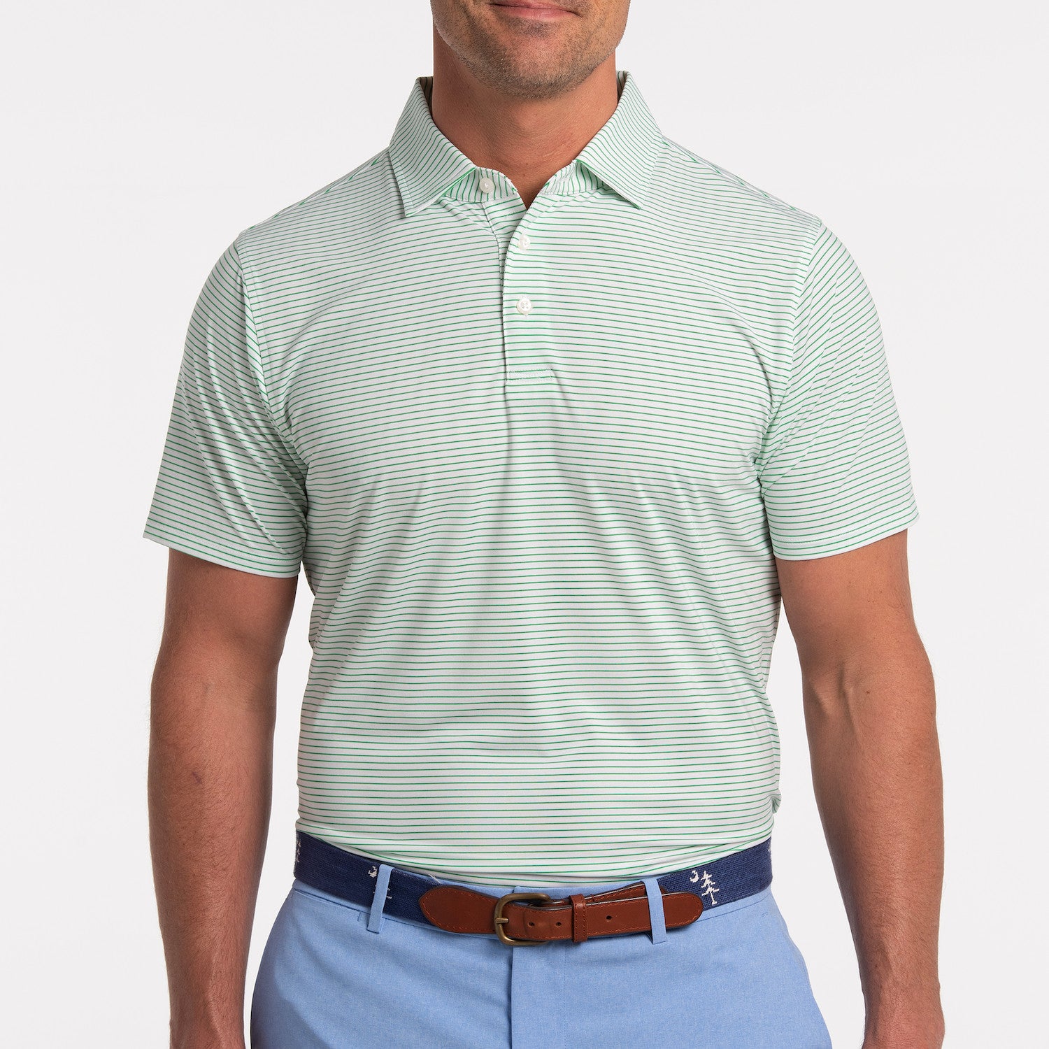 Crunch Polo - WHITE/BANK