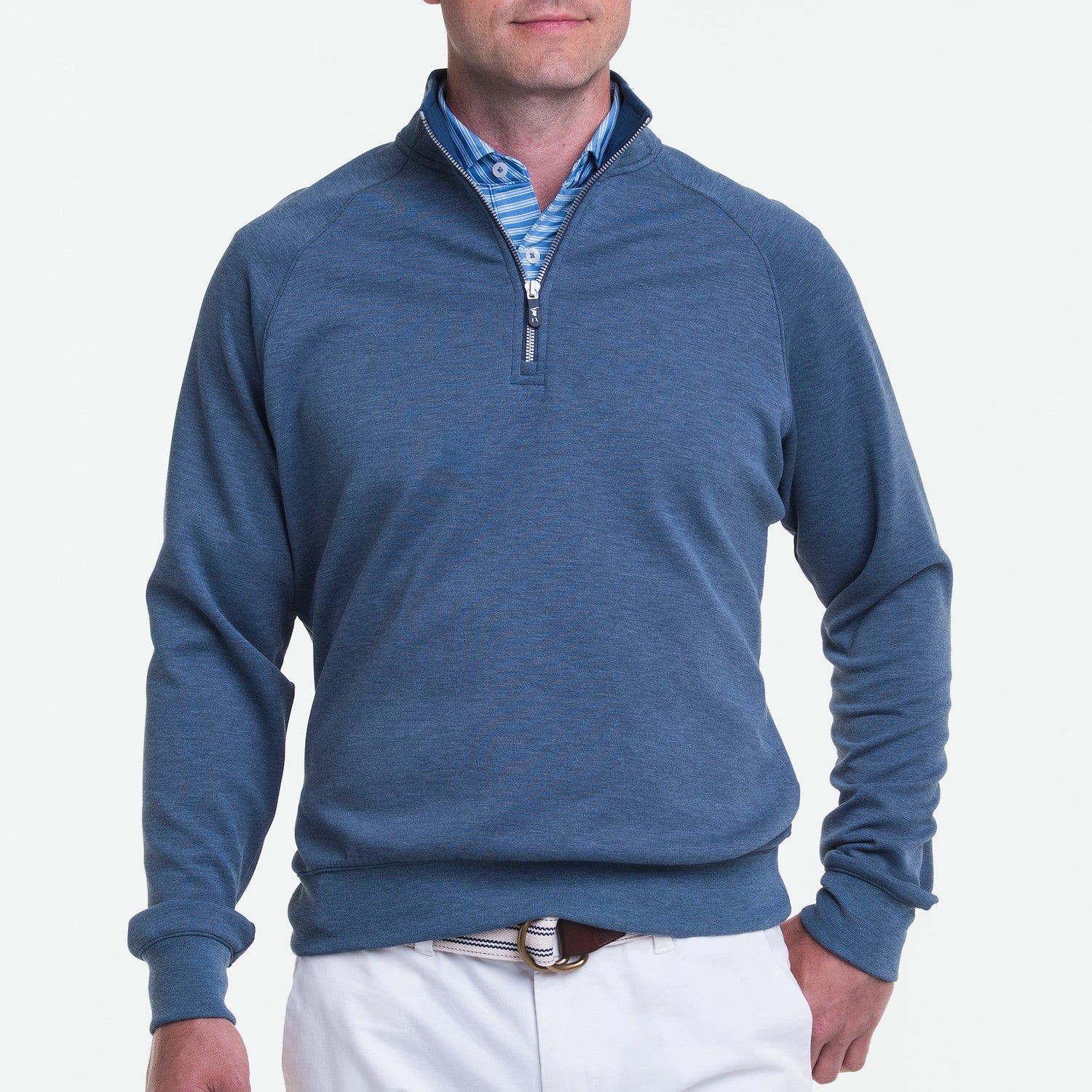 The Valley Quarter Zip - MARINE