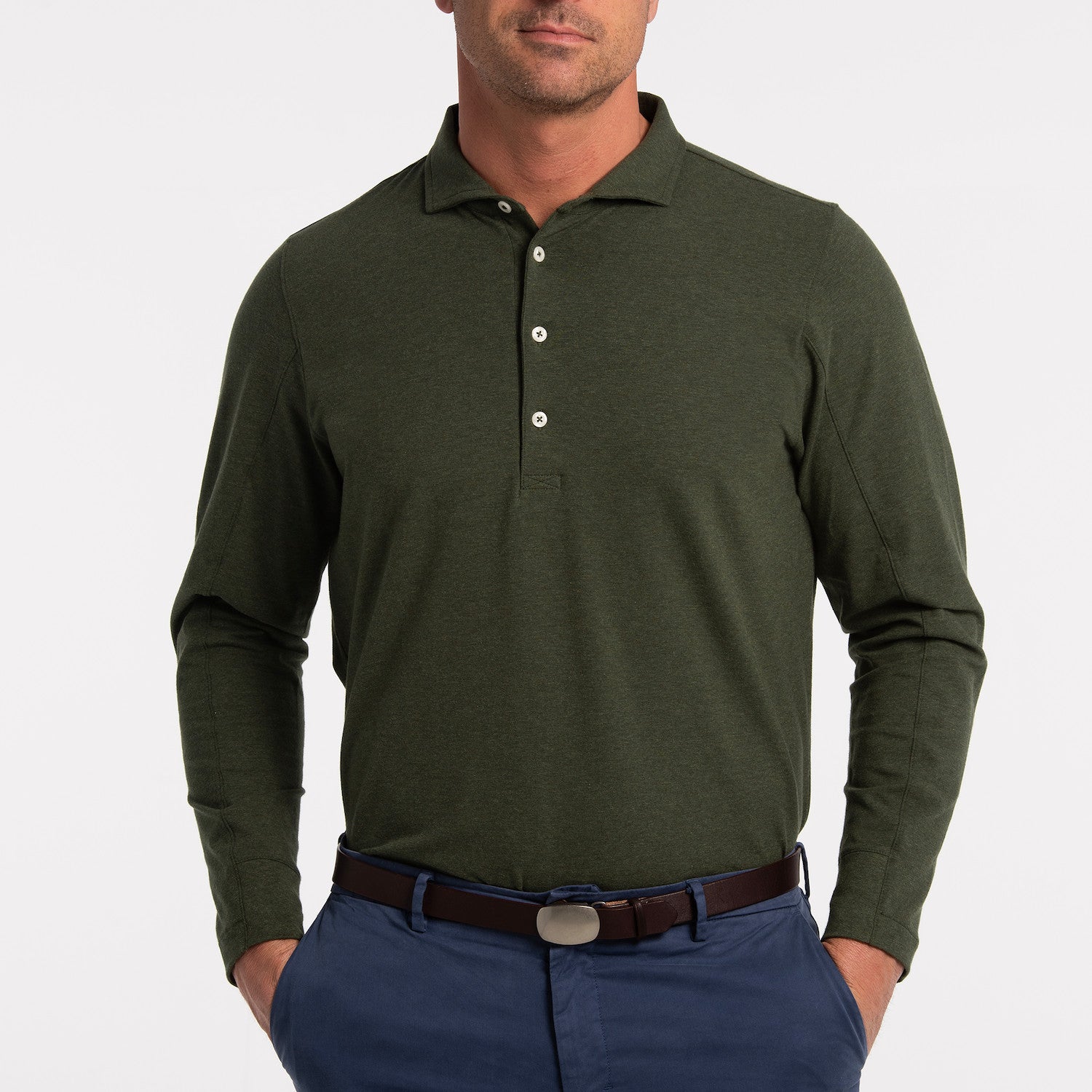 Quinlivan Polo - LODEN HEATHER