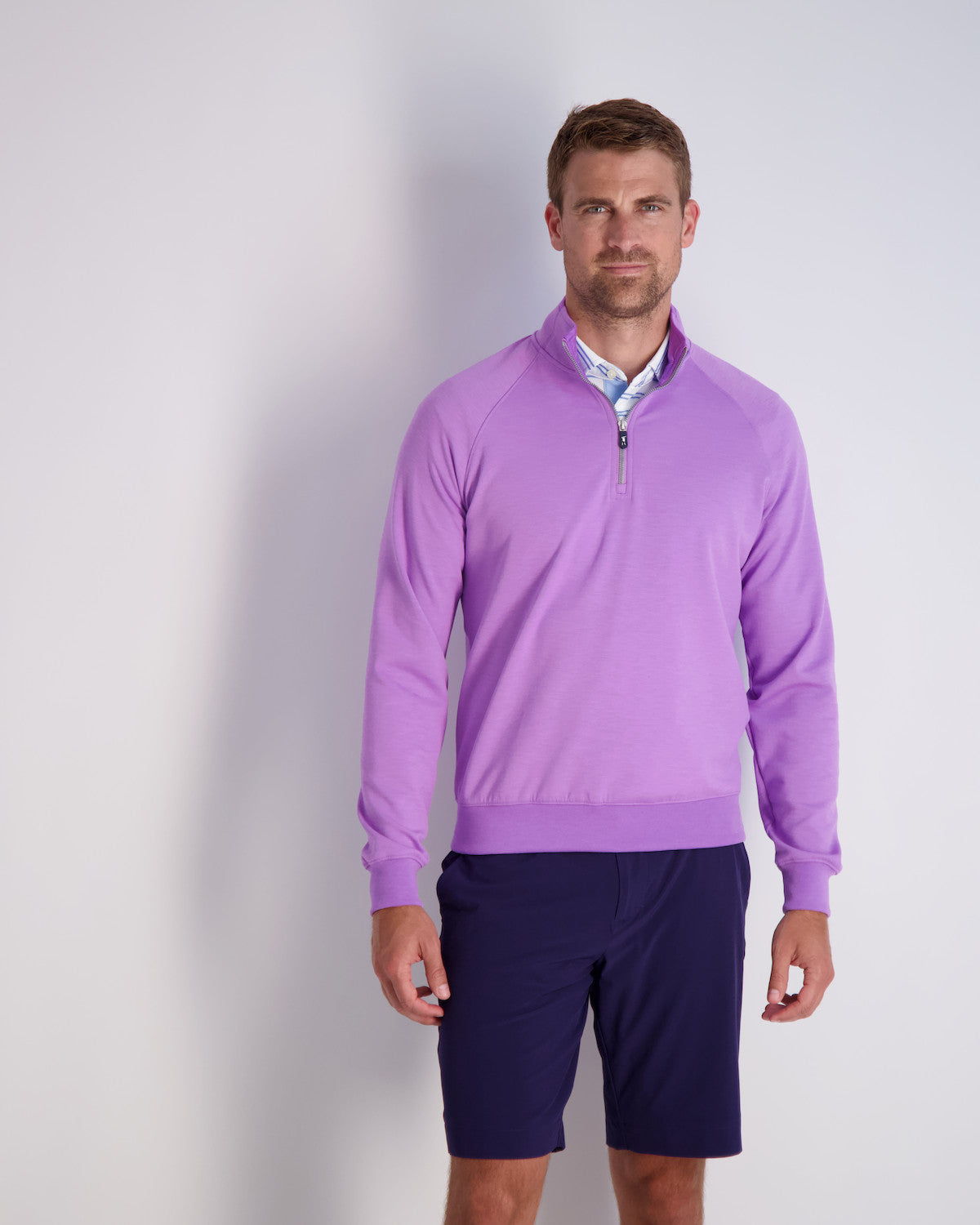 The Valley Quarter Zip - HAZE HEATHER