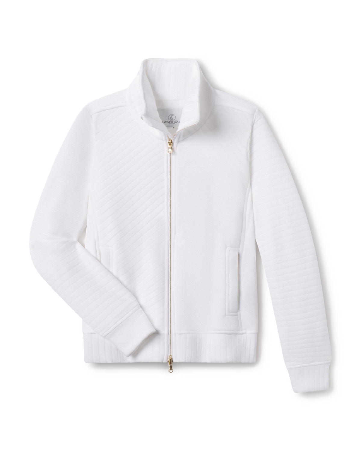 CARSON QUILTED JACKET - WHITE
