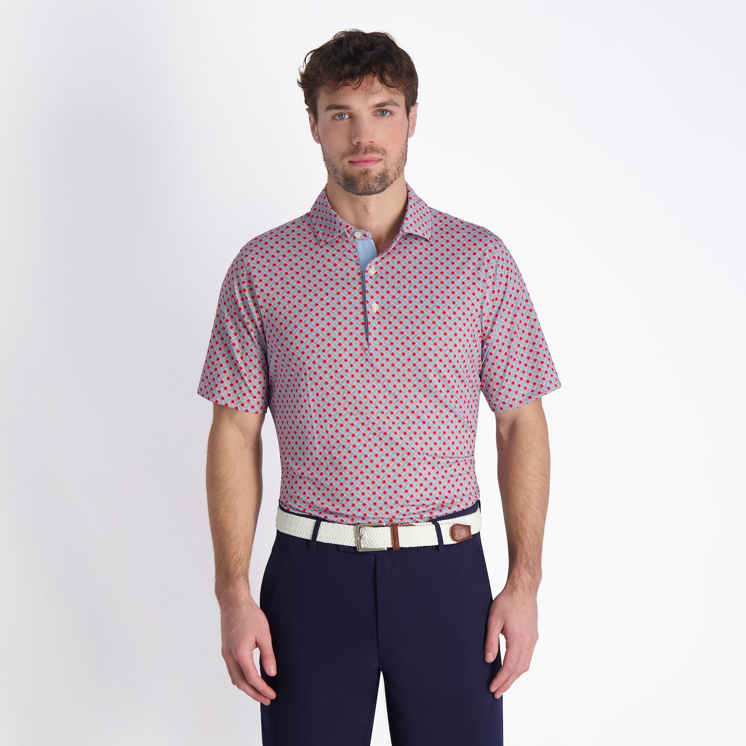 Francis Print - WHITE