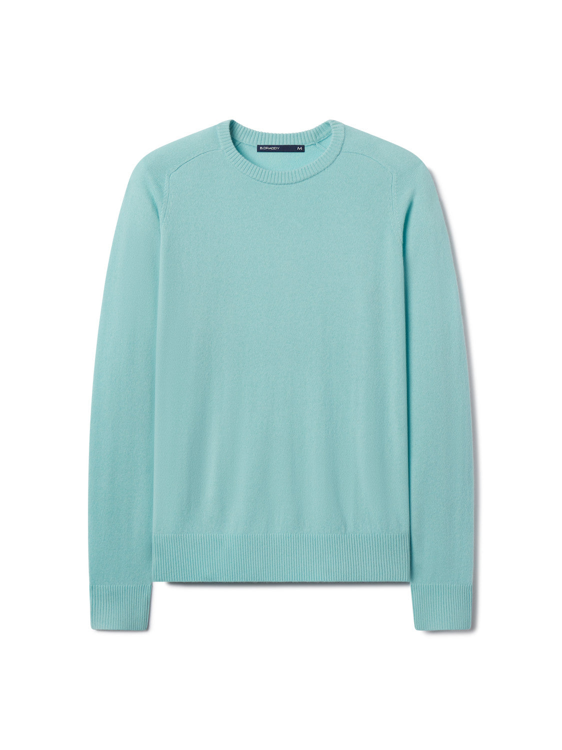 007 Cashmere Crewneck - POOL HEATHER