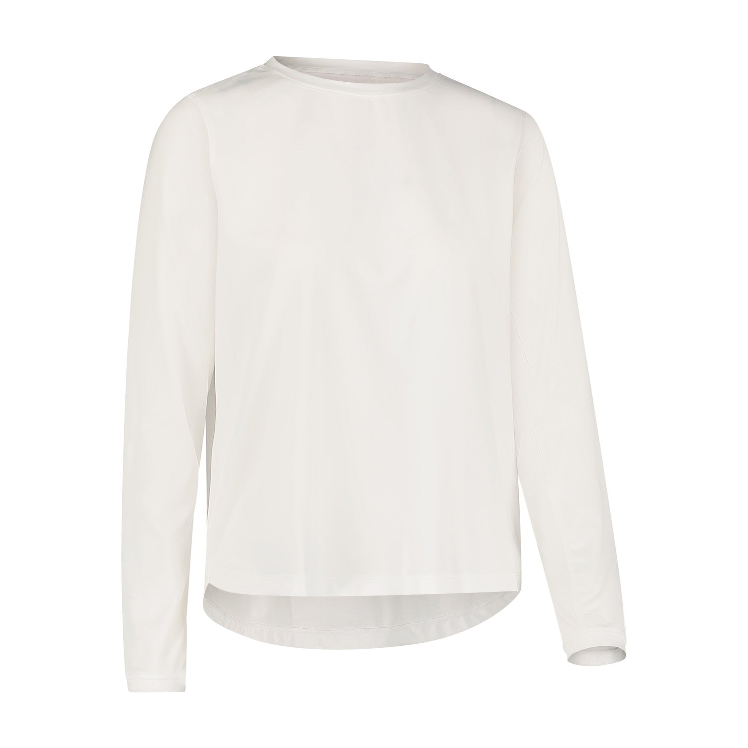 MONICA L/SLV TEE - WHITE