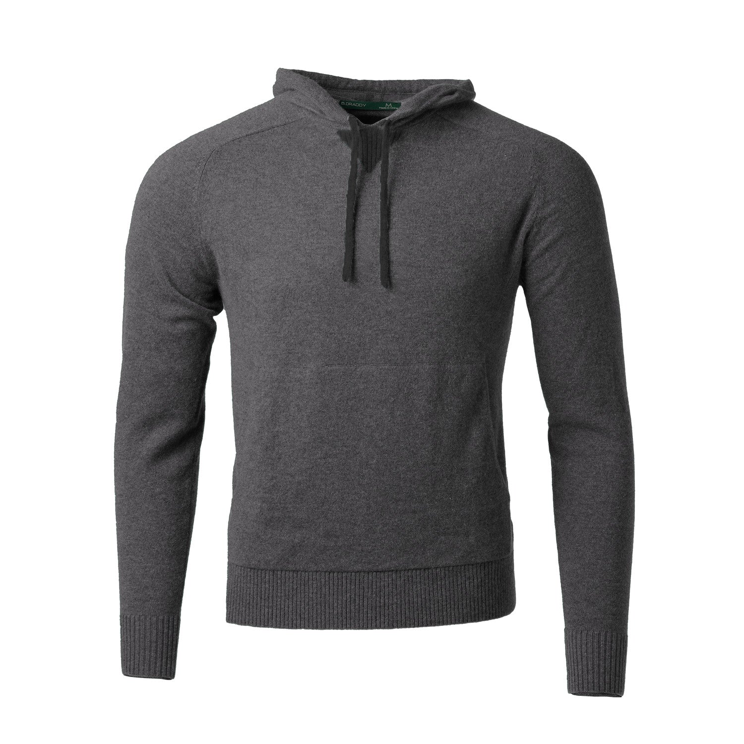 Meyer Hoodie - CHARCOAL HEATHER/BLACK
