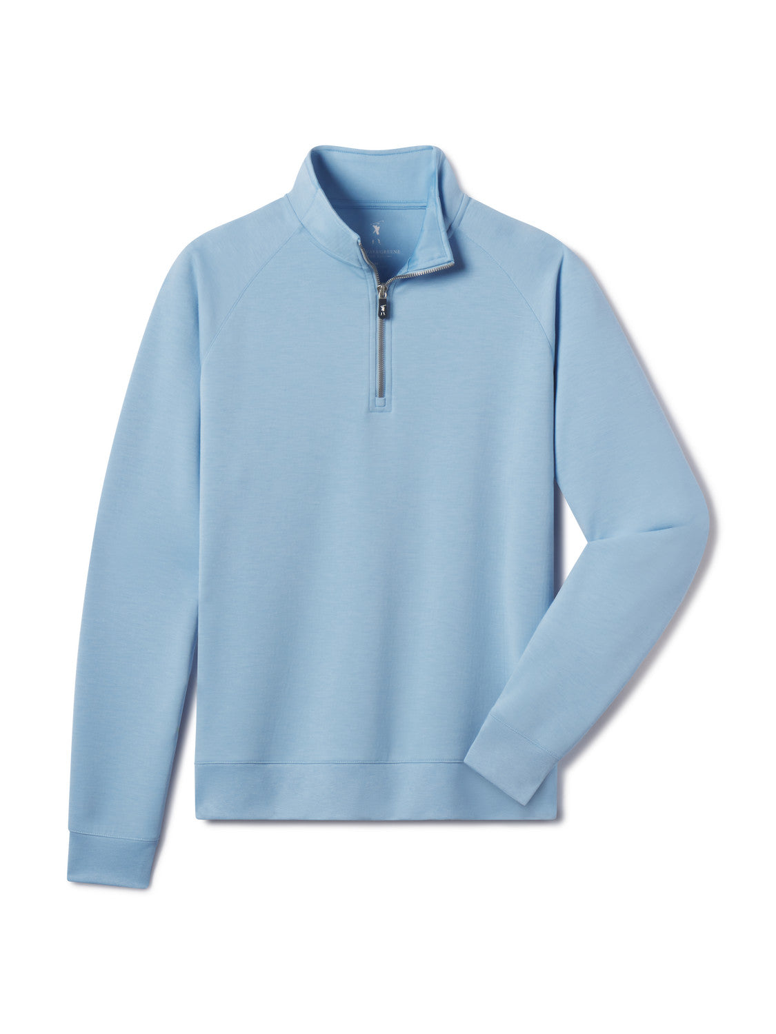 GRAMERCY 1/4 ZIP - BLUFF HEATHER